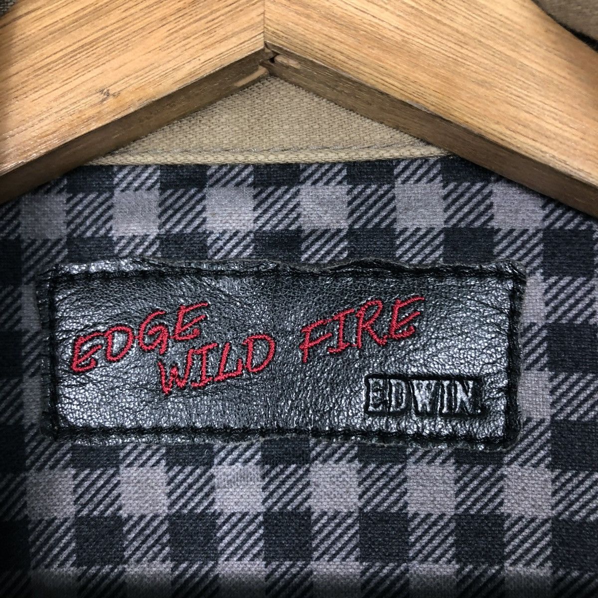 Edwin × Japanese Brand 🔥CROPPED BIKER JACKET EDWIN LEATHER PARTS POCKET Size US M / EU 48-50 / 2 - 20 Thumbnail