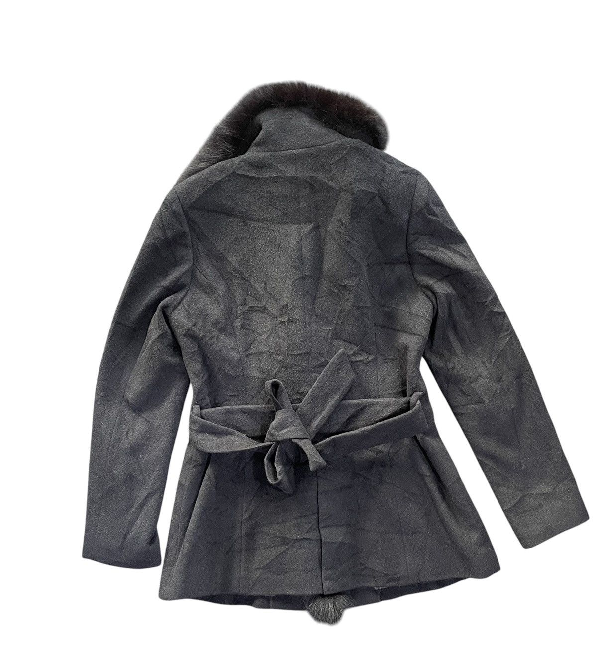 Comme Des Fuck Down × Japanese Brand Vintage Real 100% Fur Faux Fox Coat Size S / US 4 / IT 40 - 4 Thumbnail