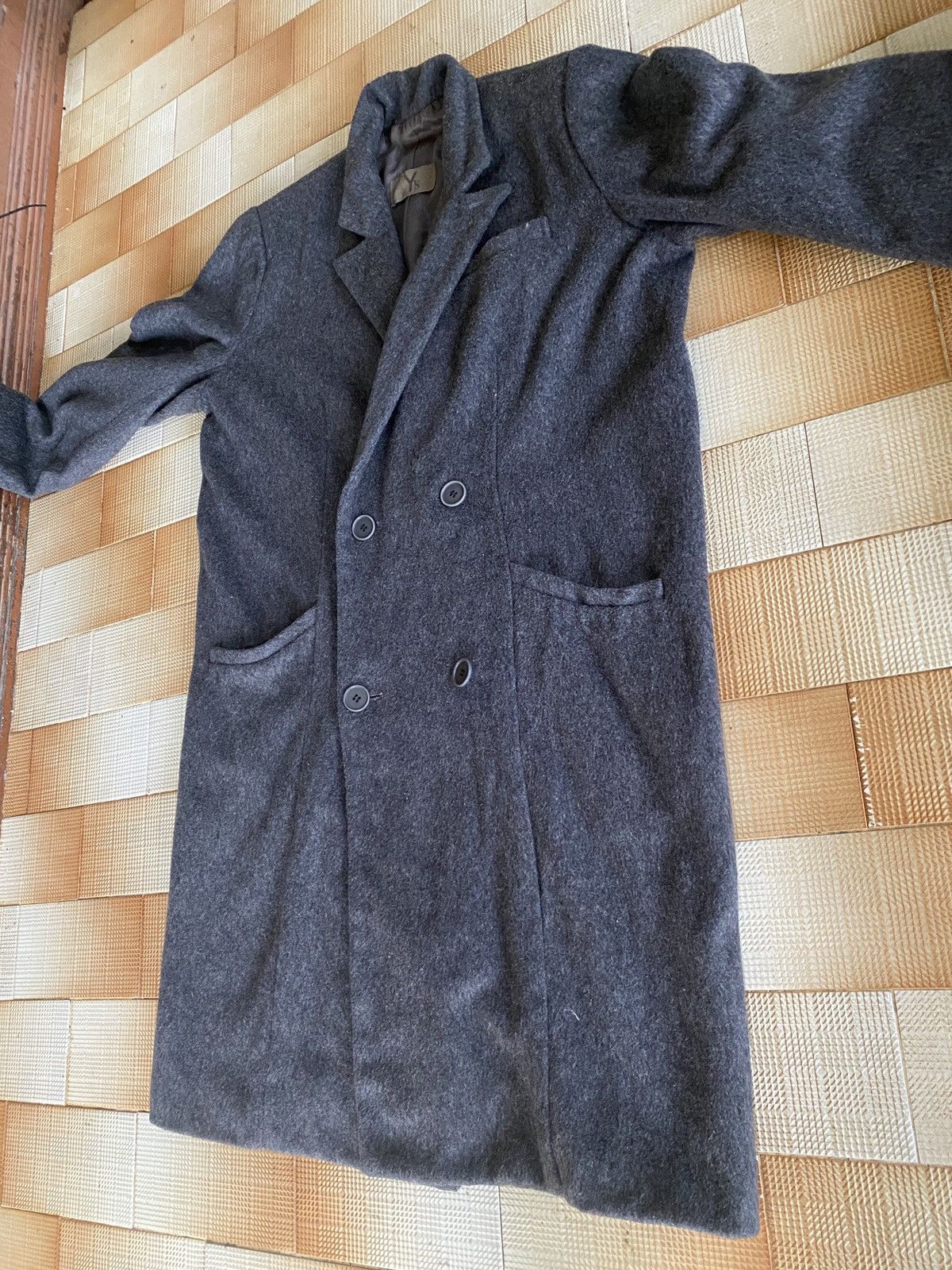 Designer × Y's × Yohji Yamamoto Vintage y’s yohji yamamoto woll trench coat jacket Size US M / EU 48-50 / 2 - 3 Thumbnail