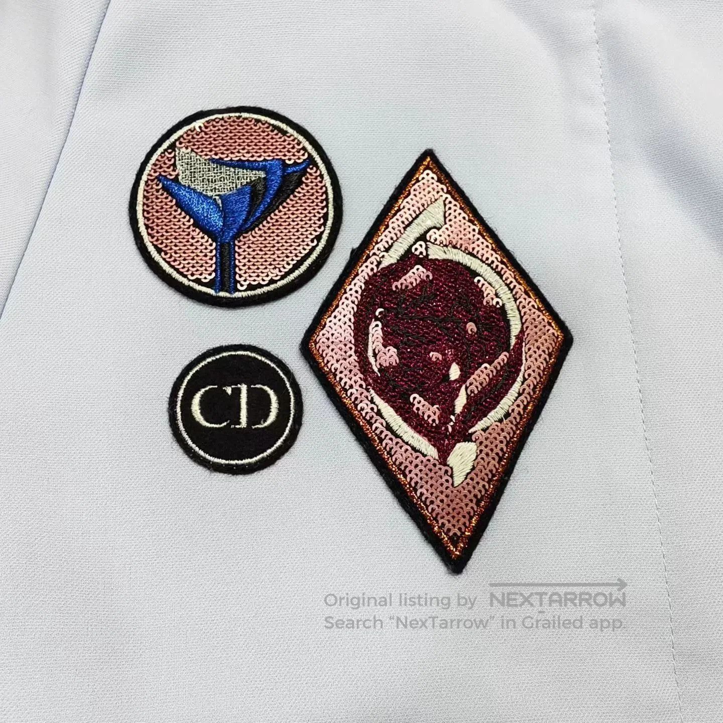 Dior Dior Blue Badge Hooded Casual Jacket. Size US XS / EU 42 / 0 - 3 Thumbnail