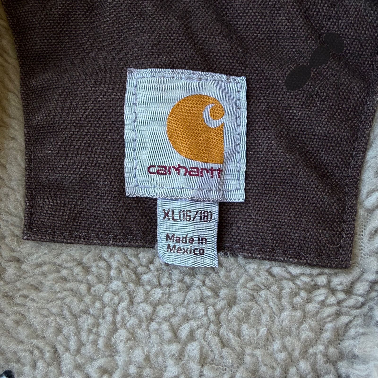 Carhartt × Vintage Carhartt WOMENS brown sierra hooded work wear jacket Size US XL / EU 56 / 4 - 7 Thumbnail
