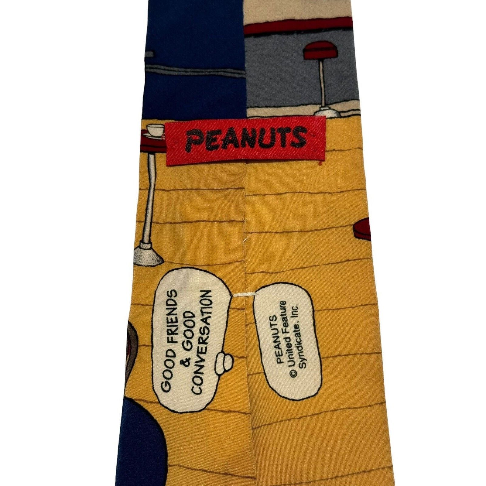 Peanuts Peanuts Good Friend’s And Good Conversation Snoopy Necktie Size ONE SIZE - 4 Thumbnail
