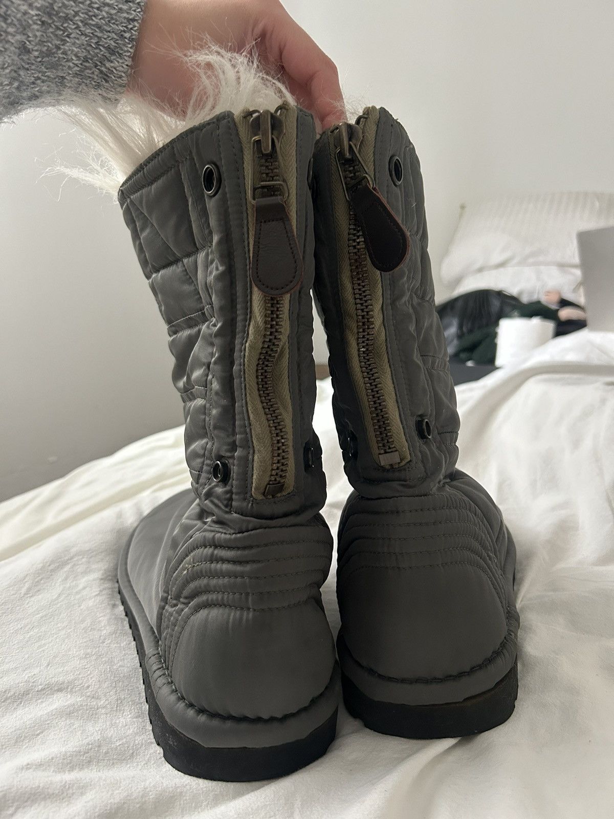 Junya Watanabe Junya Watanabe FW 2010 Nylon Military Boots Size US 9 / EU 42 - 8 Thumbnail