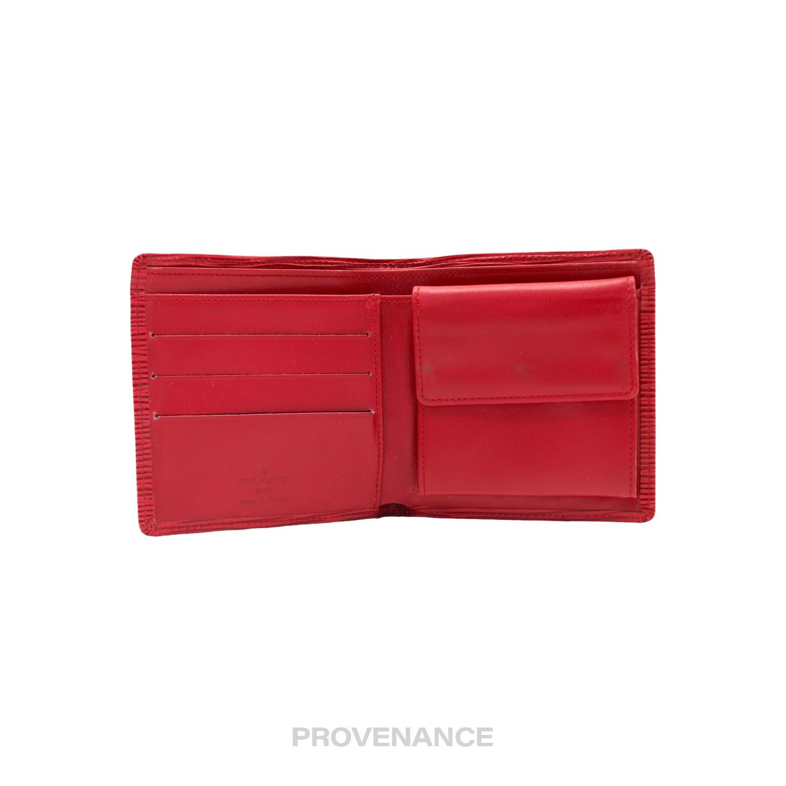 Louis Vuitton 🔴 Louis Vuitton Marco Wallet - Red Epi Leather Size ONE SIZE - 6 Thumbnail
