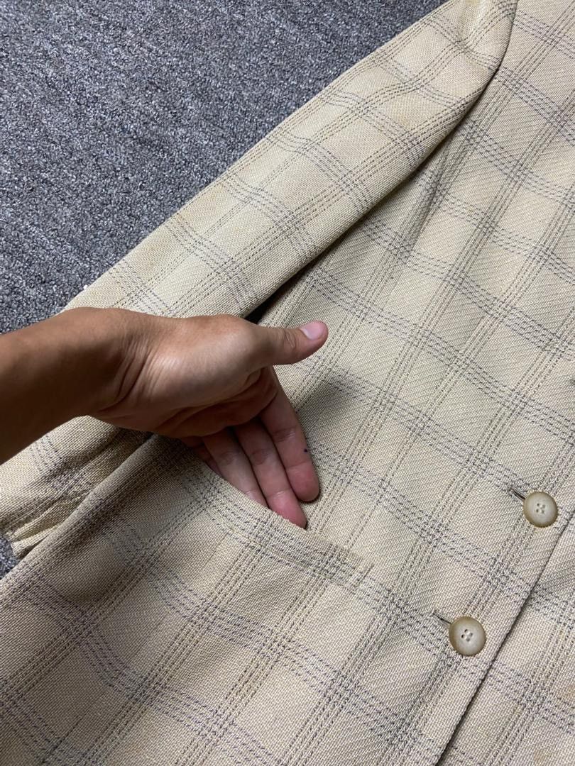 Burberry Vintage Burberrys Checkered Blazer (174) Size XXS / US 00 / IT 34 - 11 Thumbnail