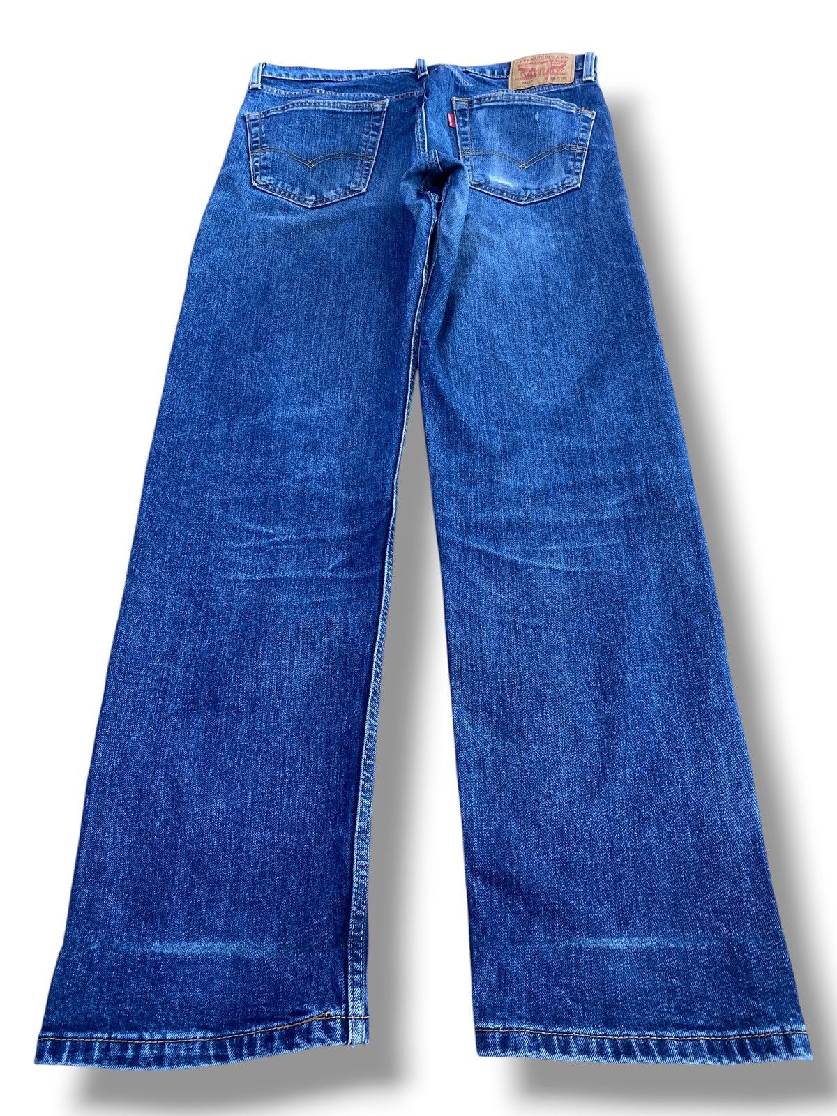 Levi's Vintage Levi’s 505 Faded Blue Wash Style Straight Cut Jeans Size US 34 / EU 50 - 3 Thumbnail