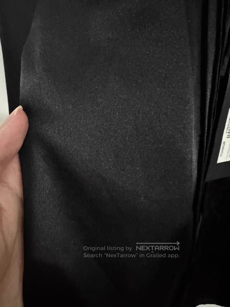 Saint Laurent Paris Saint Laurent Paris Mulberry Silk Black Samurai Accordion Size XS / US 0-2 / IT 36-38 - 3 Thumbnail