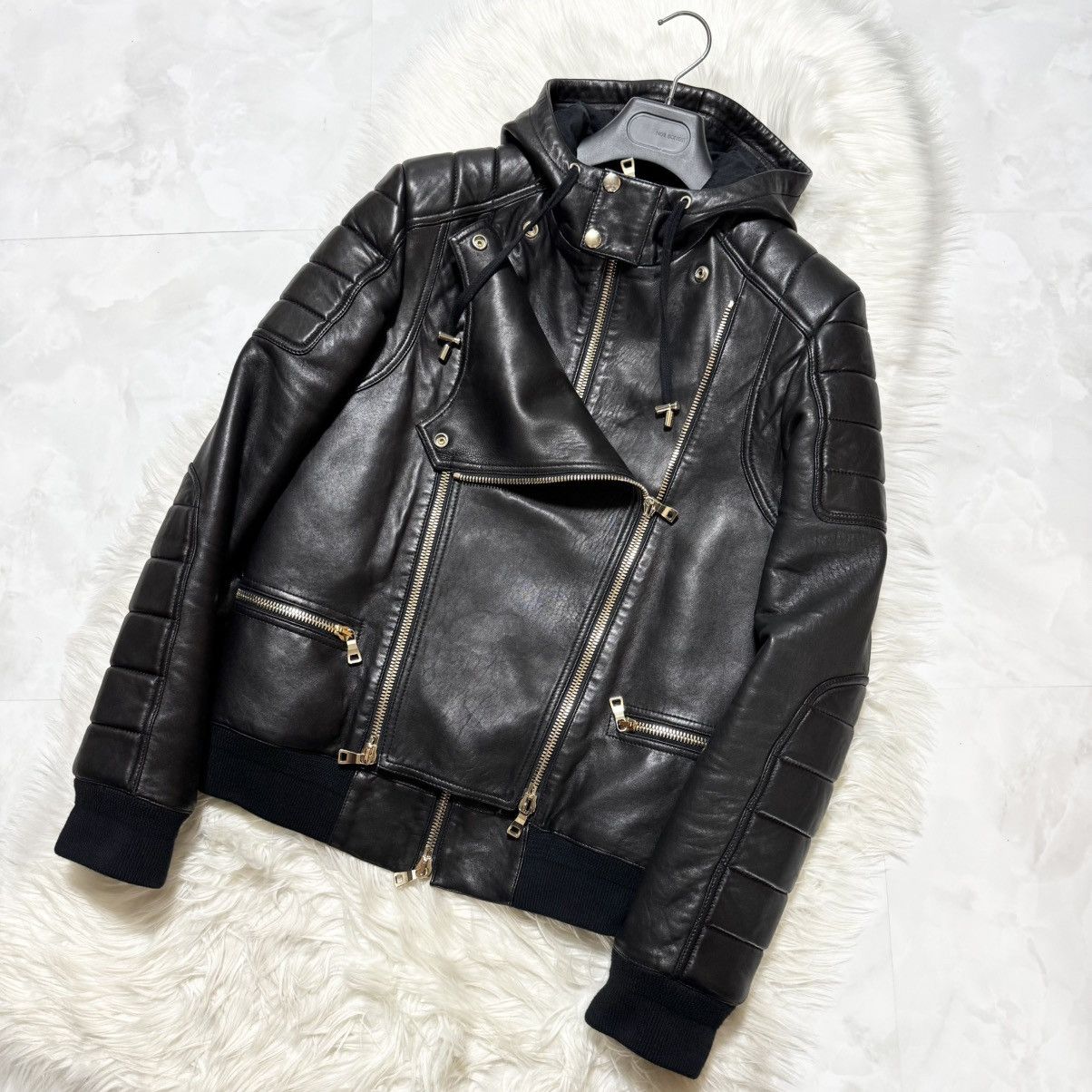Balmain Balmain Homme quilted leather blouson Jacket Size US M / EU 48-50 / 2 - 13 Thumbnail