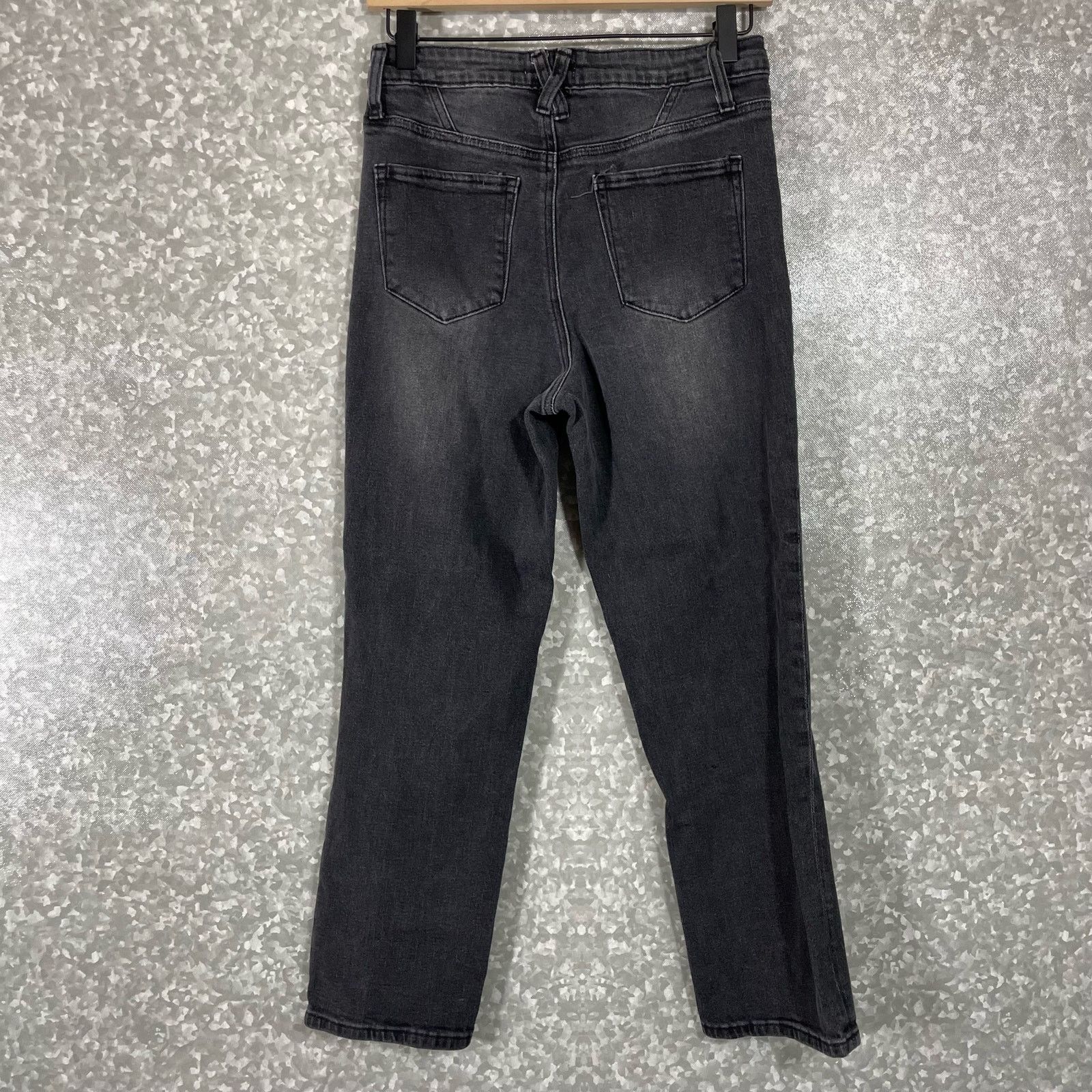 BP. BP Nordstrom Black High Rise Straight Leg Crop Jeans - 28 Size 28" / US 6 / IT 42 - 9 Thumbnail