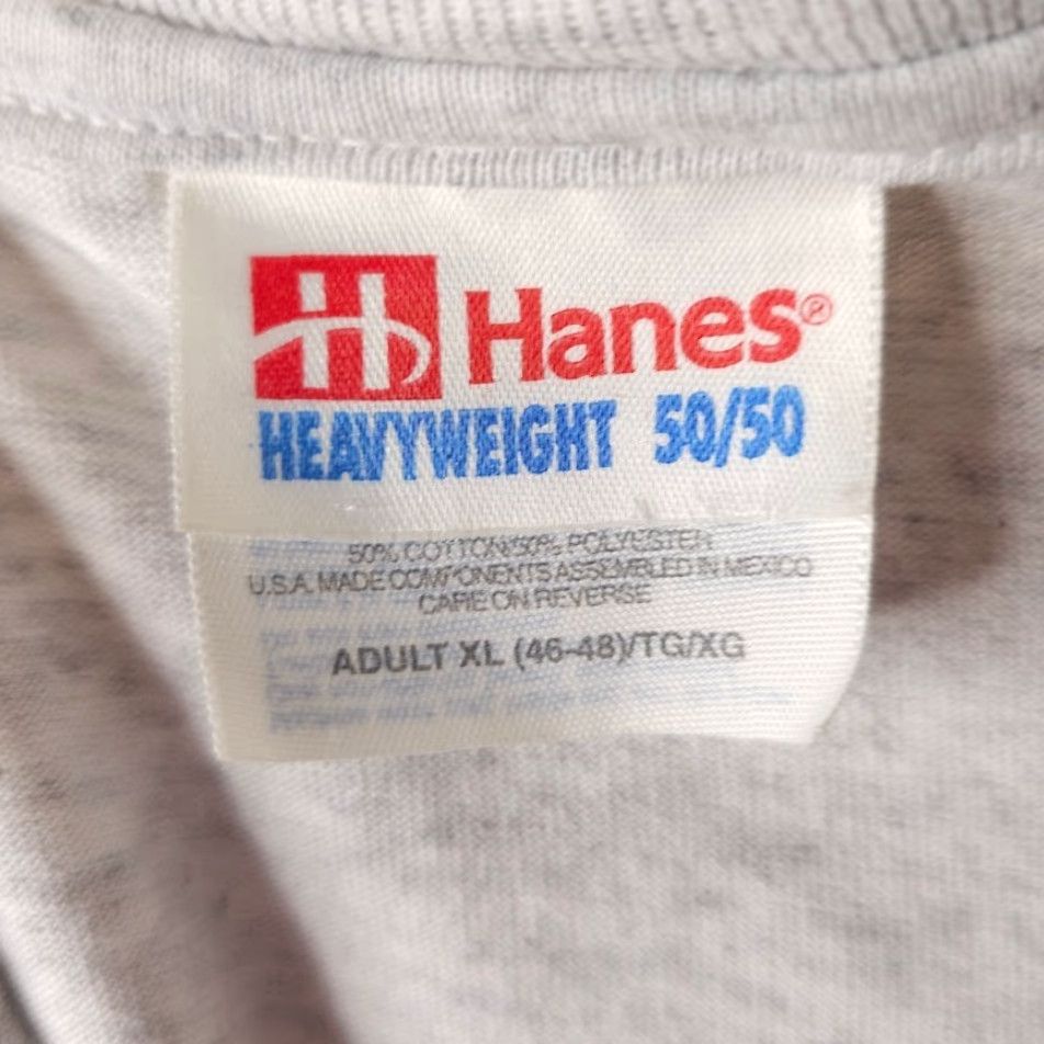Hanes VINTAGE Hanes T-Shirt Mens XL Gray 90s Funny Humor Joke Bingo Excuse Shirt Size US XL / EU 56 / 4 - 7 Thumbnail