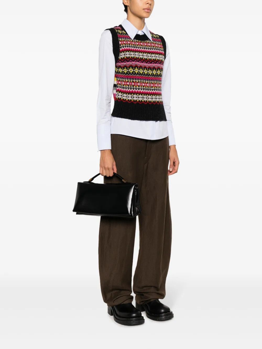 Marni o1y1125 Size : OS / Handbag in Black Size ONE SIZE - 5 Thumbnail