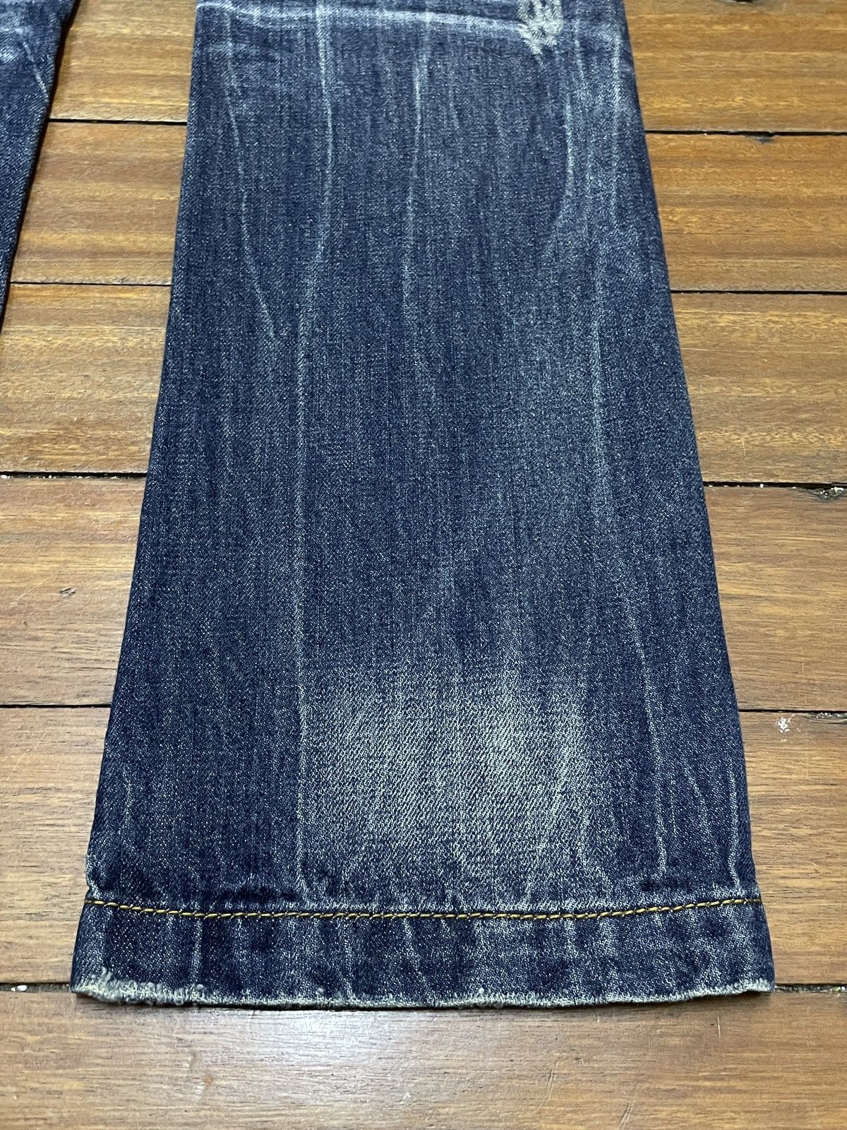 Japanese Brand Very Rare Design Vintage Japanese Brand Trinity Jeans 2000s Size US 31 - 8 Thumbnail