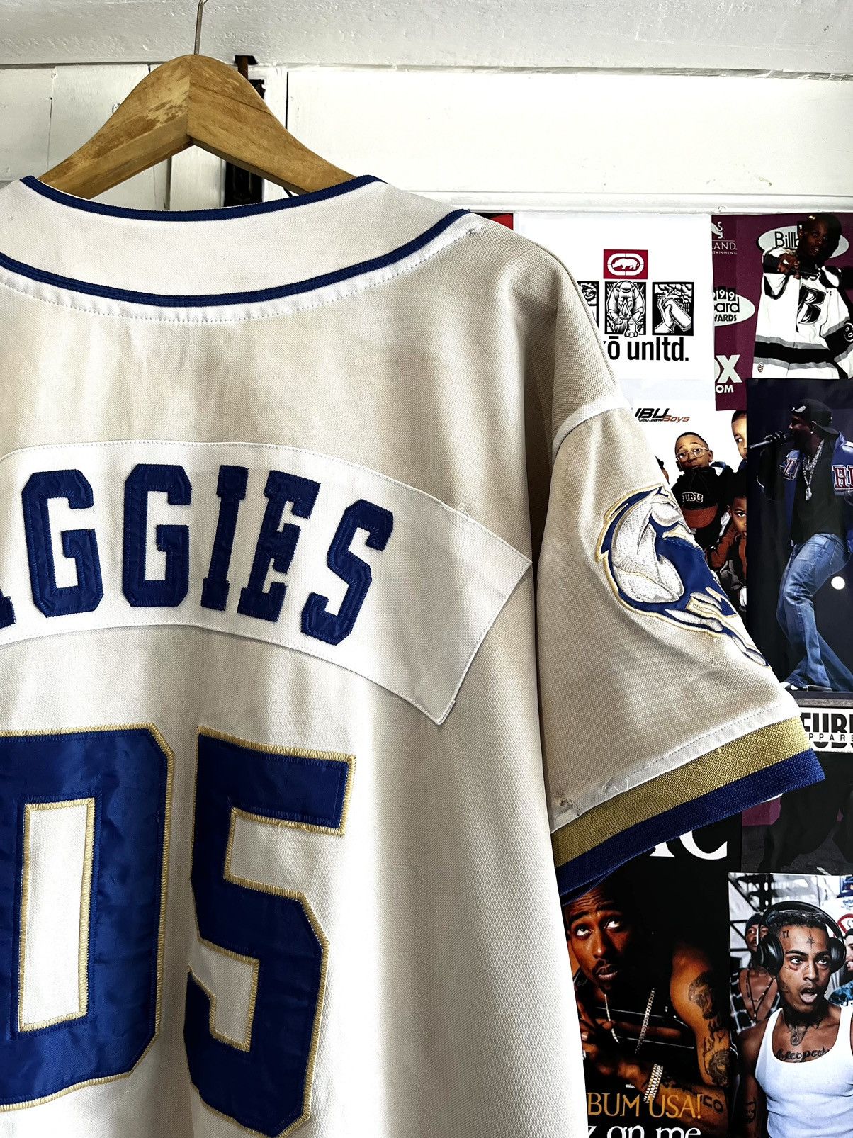 Colosseum Athletics × MLB × NCAA JERSEY BASEBALL COLLOSEUM ATHLETIC UC DAVISAGGIES CALIFORNIA Size US XL / EU 56 / 4 - 11 Thumbnail