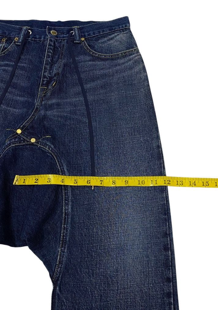 Designer × Fumito Ganryu Fumito Ganryu Selvedge Indigo 5-Pocket Sarrouel Denim Size US 32 / EU 48 - 21 Thumbnail