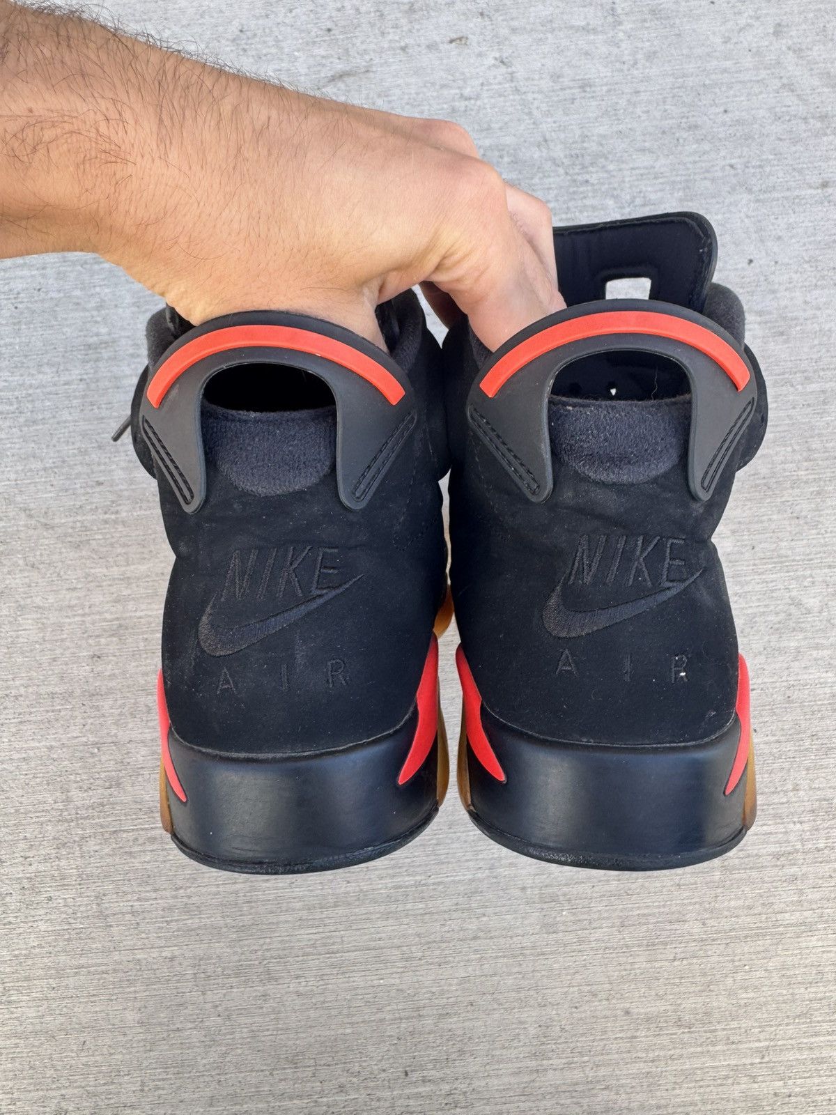 Jordan Brand JORDAN 6 RETRO INFRARED 2019 BLACK SIZE 11 Size US 11 / EU 44 - 4 Thumbnail