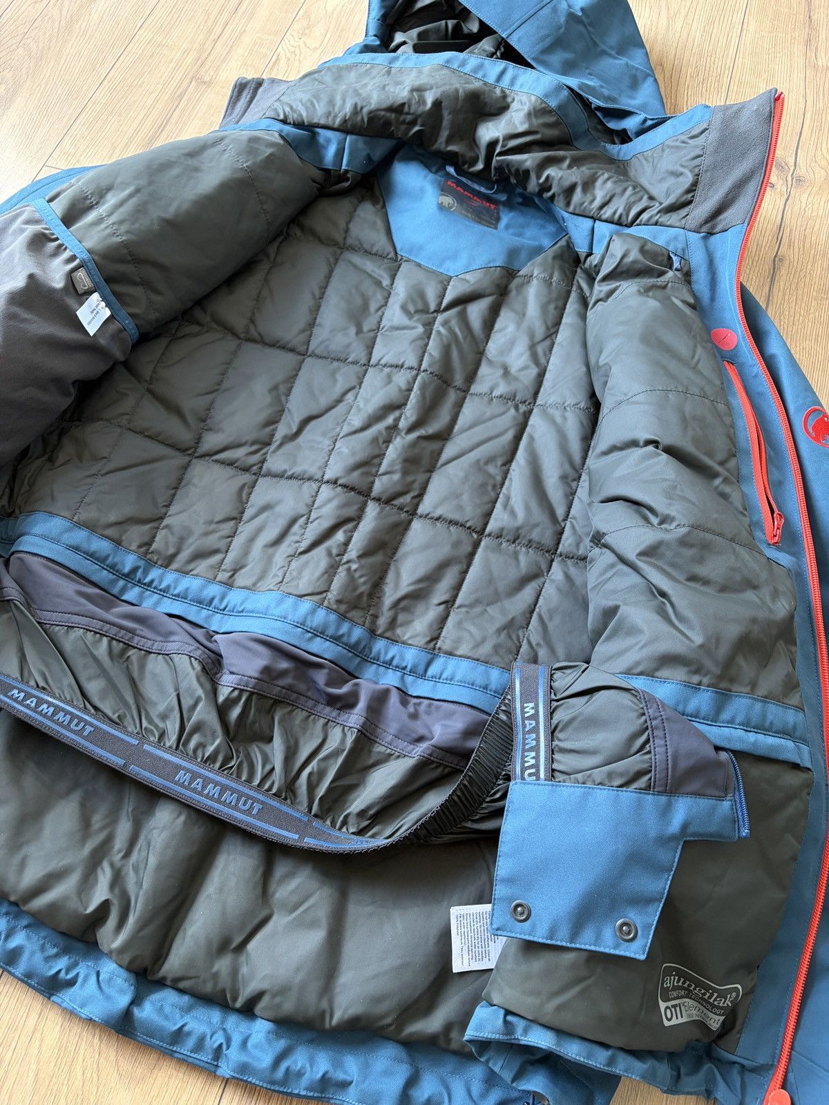 Mammut Mammut Goretex Stoney Insulated Sky Blue Jacket Size US L / EU 52-54 / 3 - 13 Thumbnail