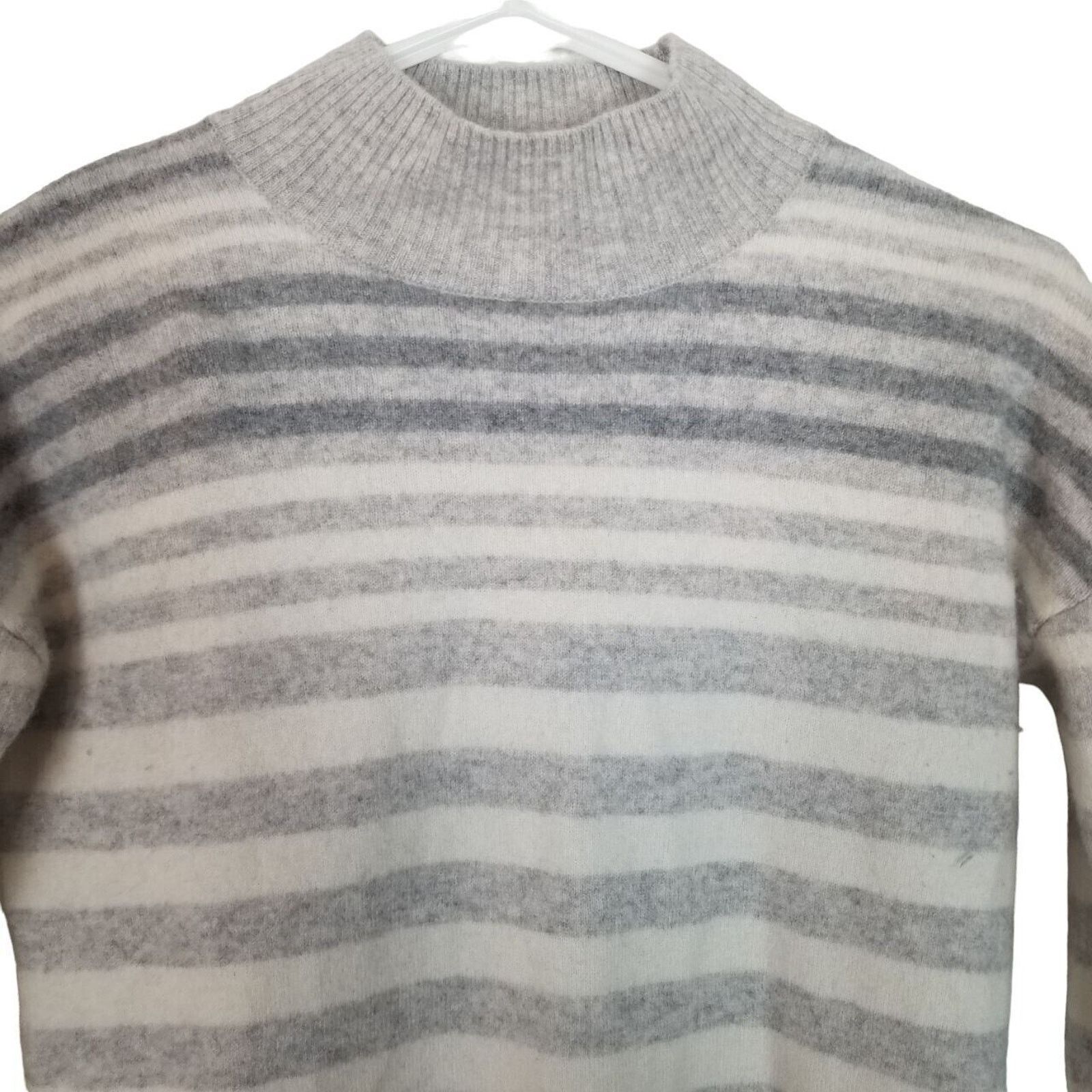 Max Pittion Max Studio Womens Striped Cashmere Sweater S Quiet Luxury Size S / US 4 / IT 40 - 2 Thumbnail