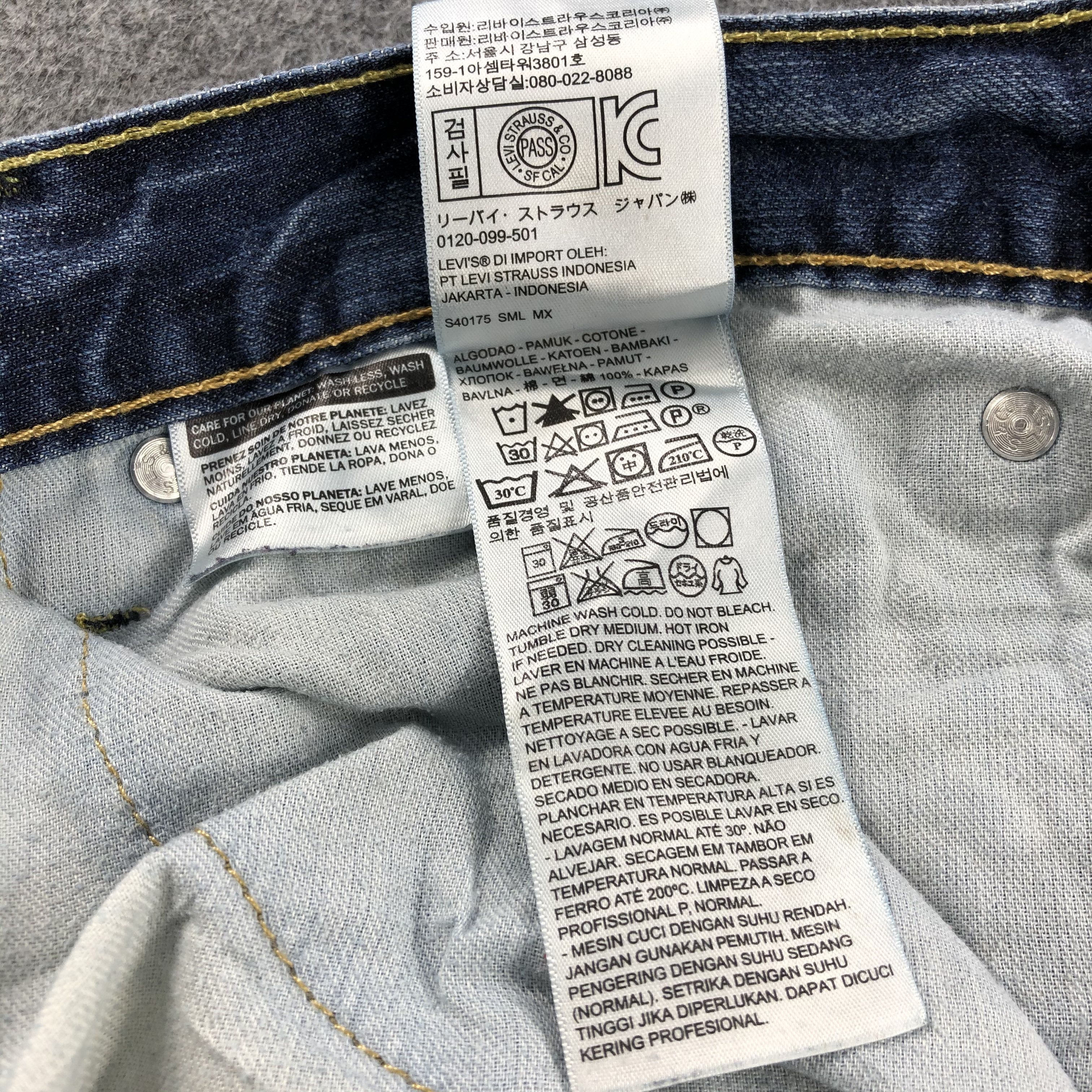 Levi's Vintage Levis 514 Jeans-JM1389 Size US 34 / EU 50 - 9 Thumbnail