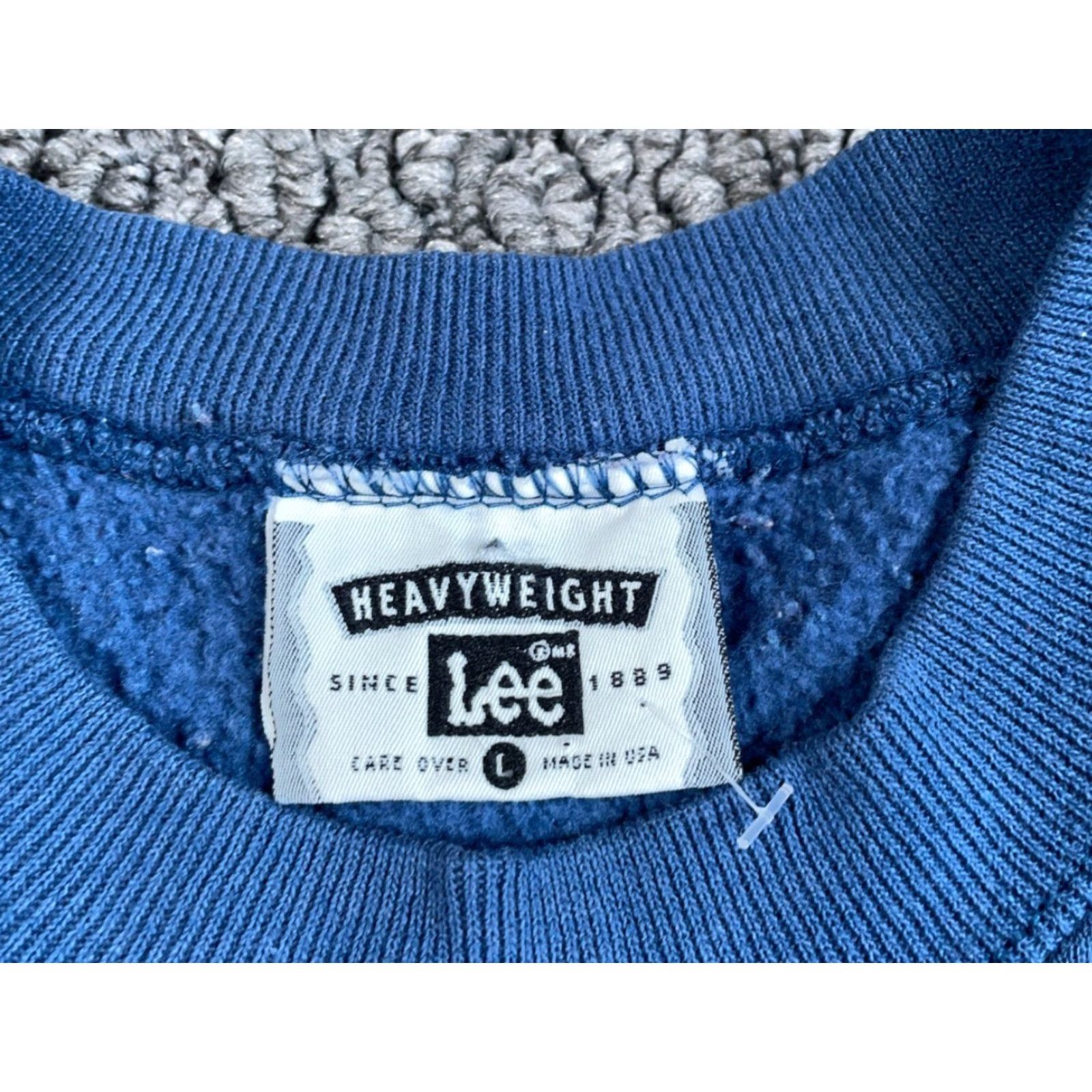 Lee VINTAGE Lee Sweatshirt Crewneck 90s Panama City Beach Florida Blue Large Mens Size US L / EU 52-54 / 3 - 3 Thumbnail