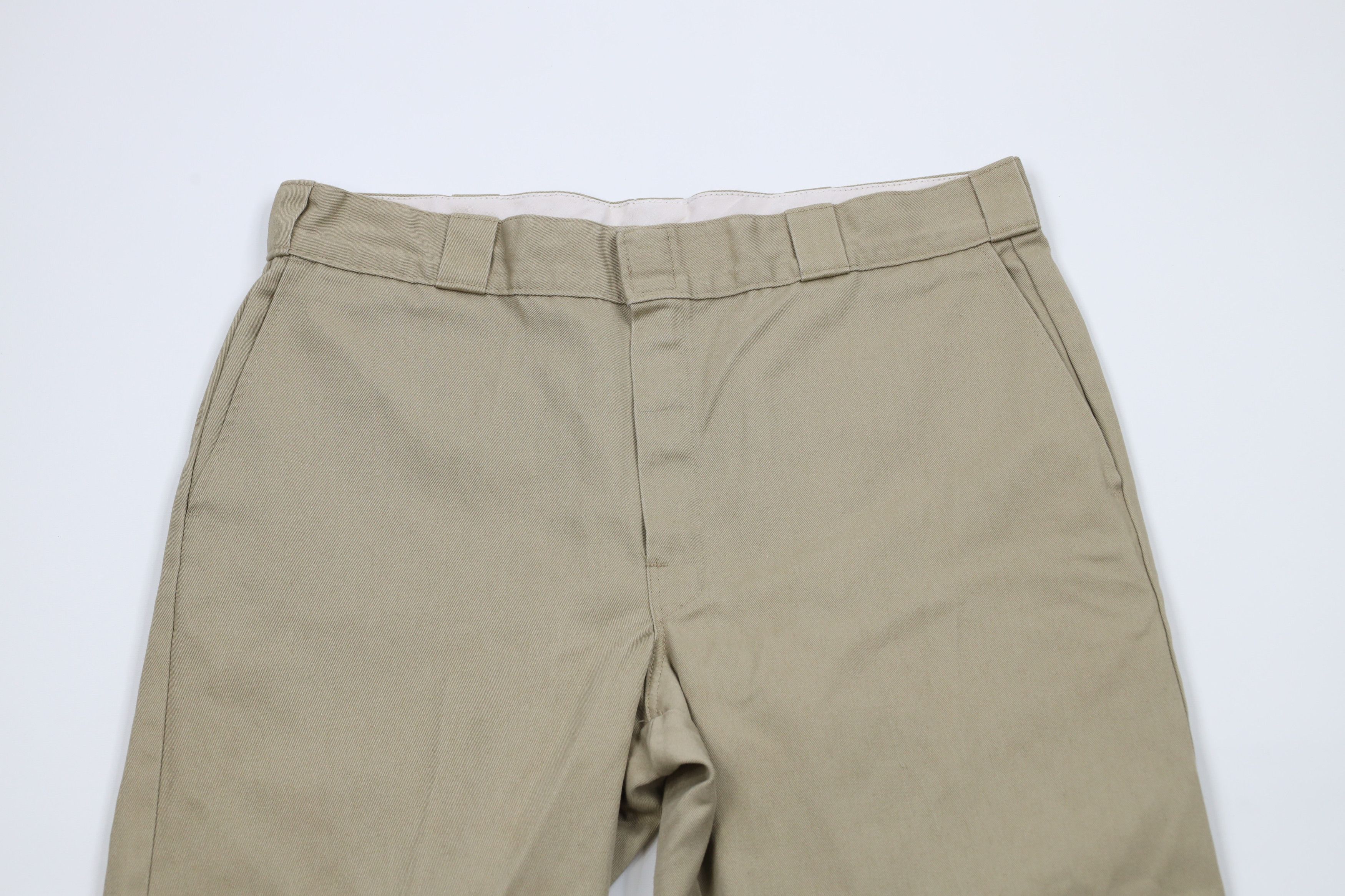 Dickies × Vintage Vintage Dickies Spell Workwear Wide Leg Mechanic Pants Tan Size US 36 / EU 52 - 2 Thumbnail