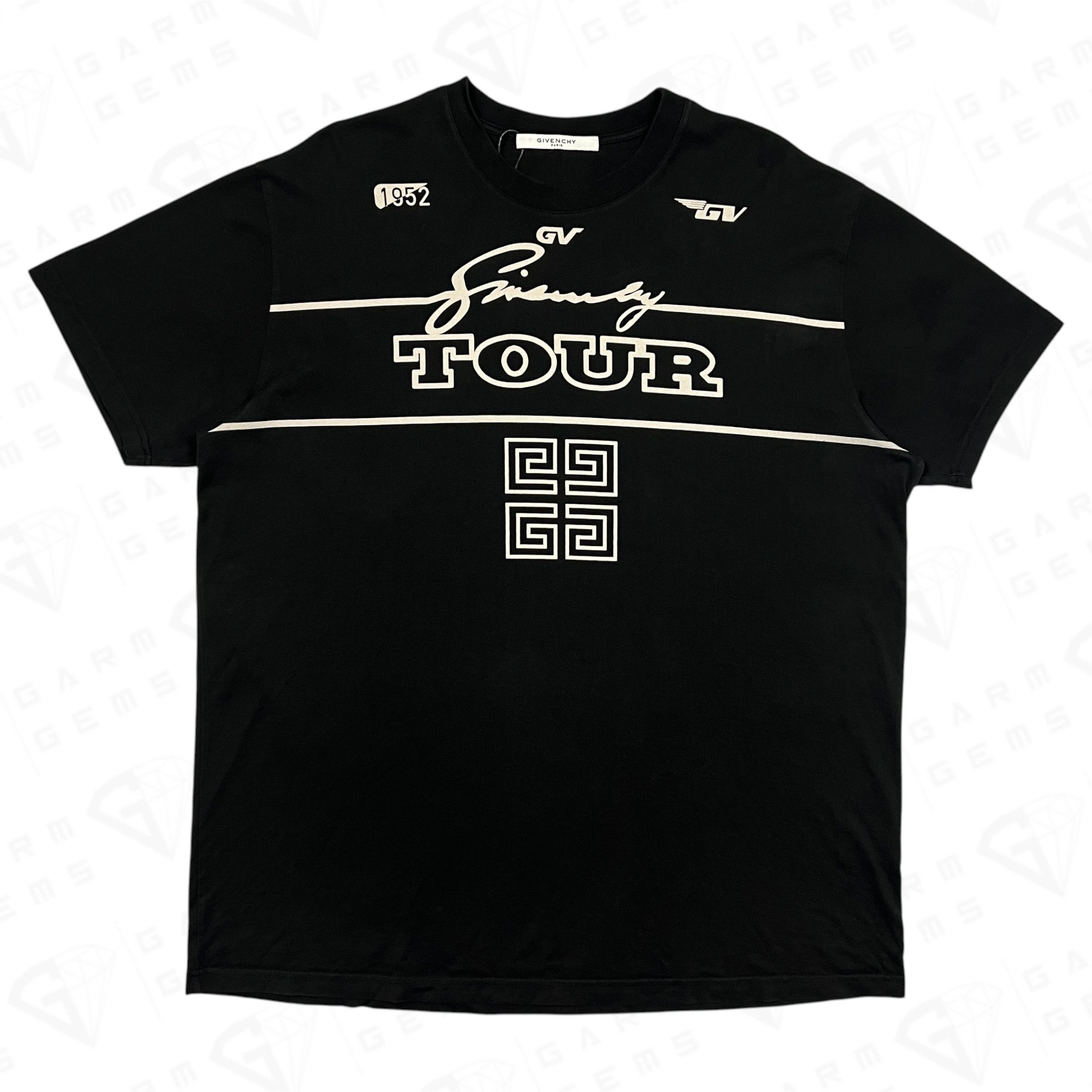 Givenchy Givenchy 4G Tour Logo T-Shirt Size US M / EU 48-50 / 2 - 1 Thumbnail