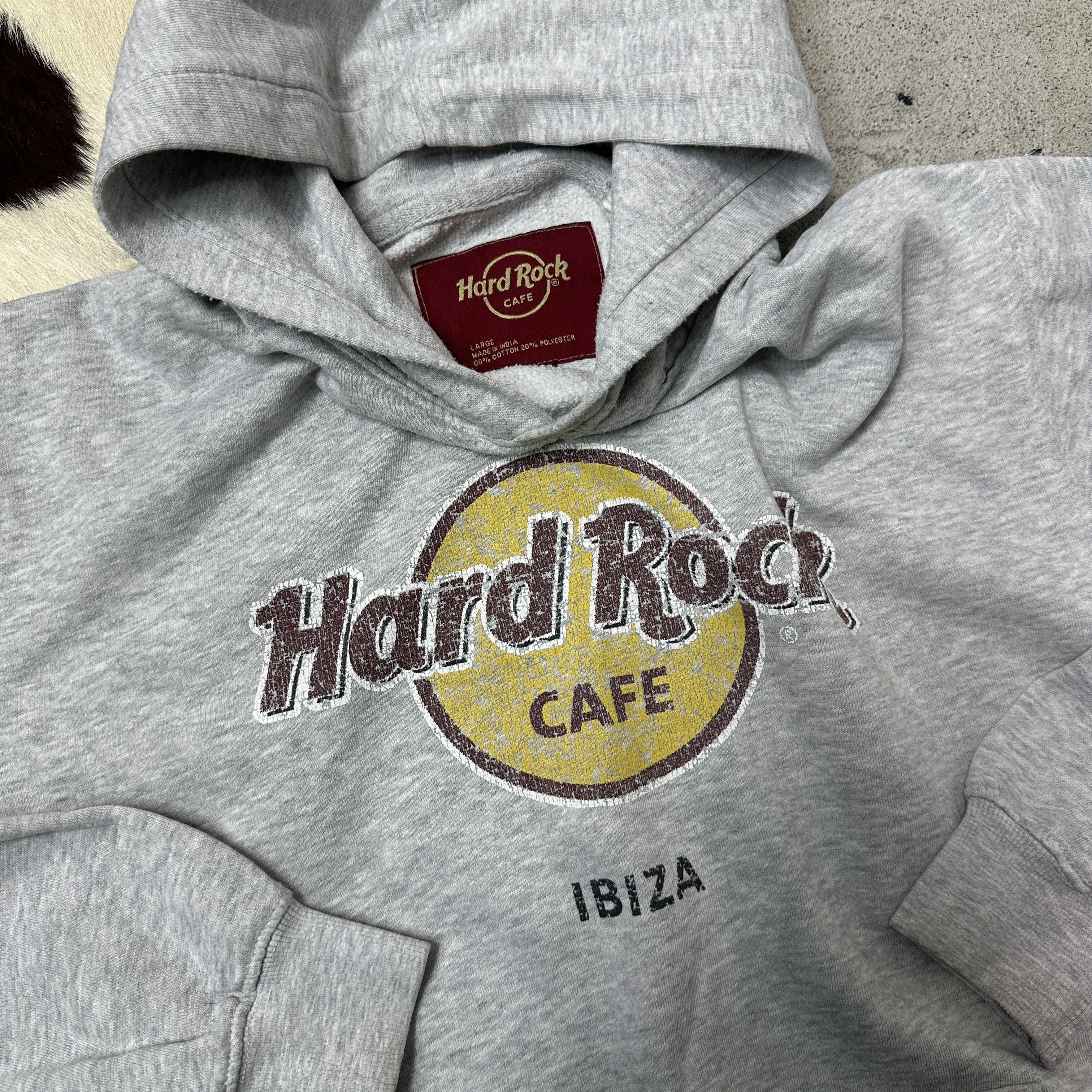 Hard Rock Cafe Vintage Streetwear Sporty Hard Rock Cafe Printed Hoodie Y2K Size US L / EU 52-54 / 3 - 3 Thumbnail