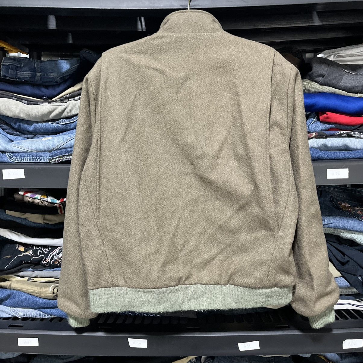 Woolrich Woolen Mills VINTAGE 80s WOOLRICH FULL ZIP BOMBER JACKET SIZE SMALL Size US S / EU 44-46 / 1 - 6 Thumbnail
