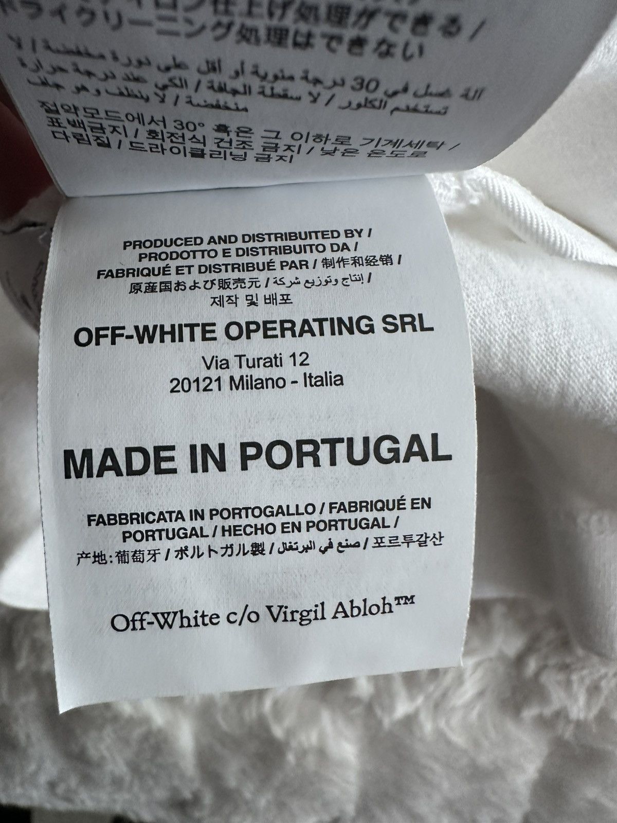 Off-White Off-White Caravaggio Arrow T-Shirt M Size US M / EU 48-50 / 2 - 7 Thumbnail