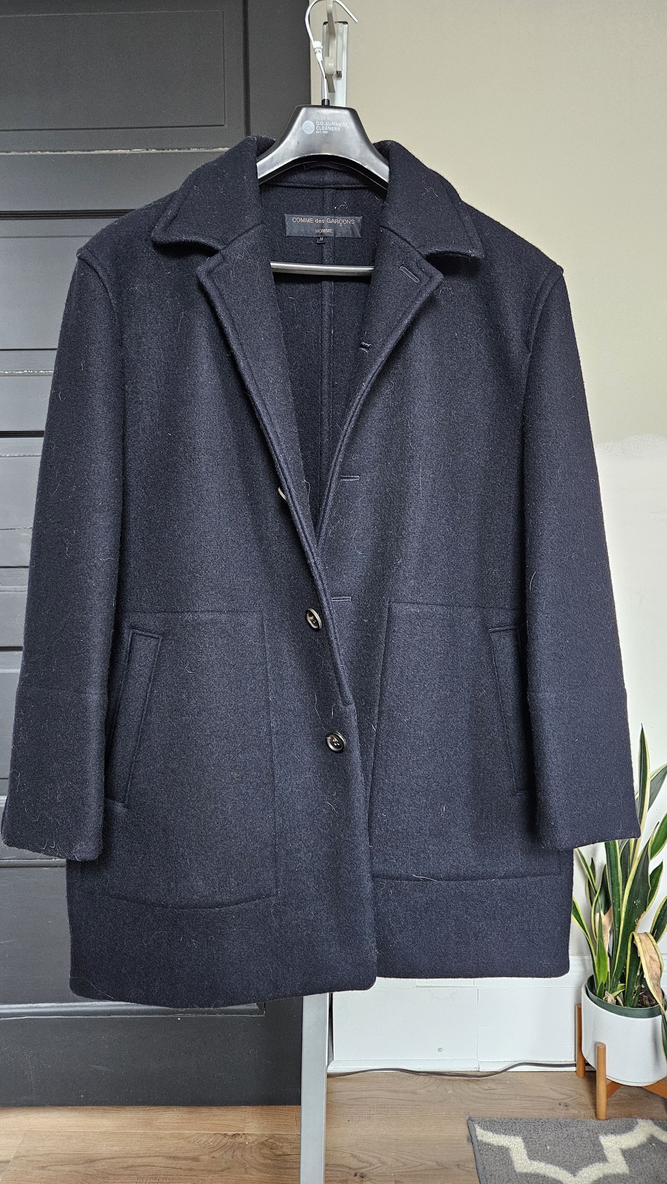 Comme des Garcons VINTAGE COMME des GARCONS MENS OVERSIZED WOOL COAT AW1995 Size US M / EU 48-50 / 2 - 3 Thumbnail