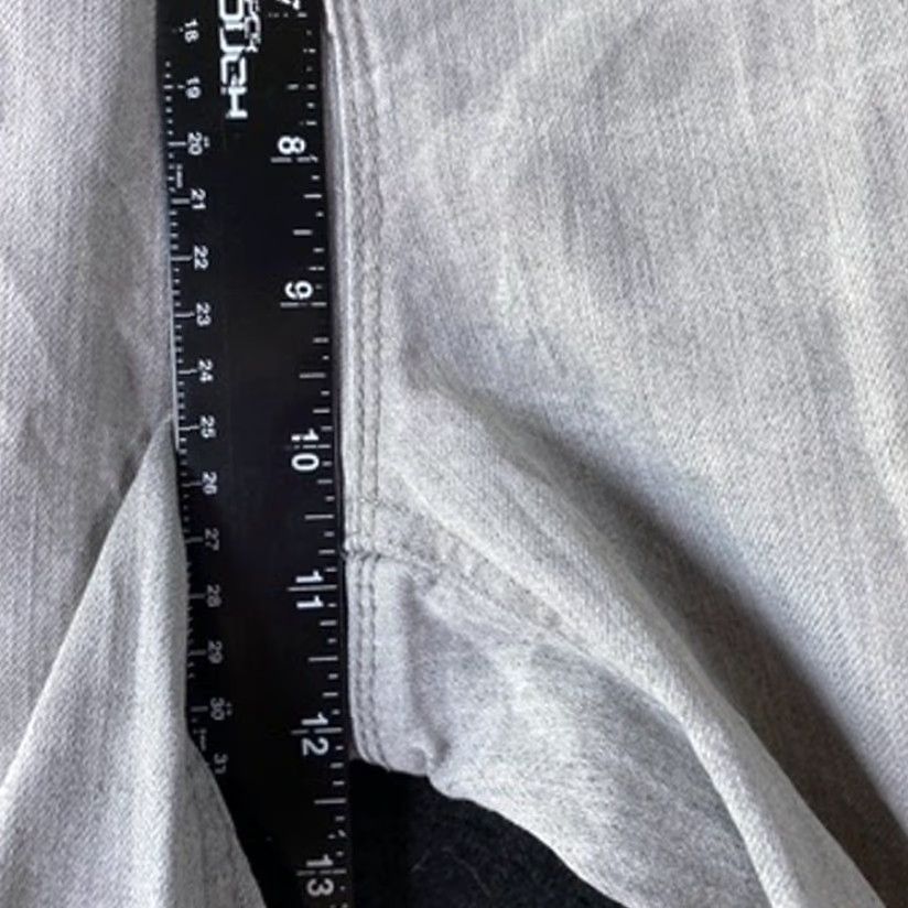 Vintage Chicos Womens Jeans Gray Mid Rise So Slimming Lifting Straight Stretch 1 Short Jeans Fit Regular 5-Pocket Denim Cotton Spandex Polyester Womens Mens? Size 25" / US 0 / IT 36 - 7 Thumbnail