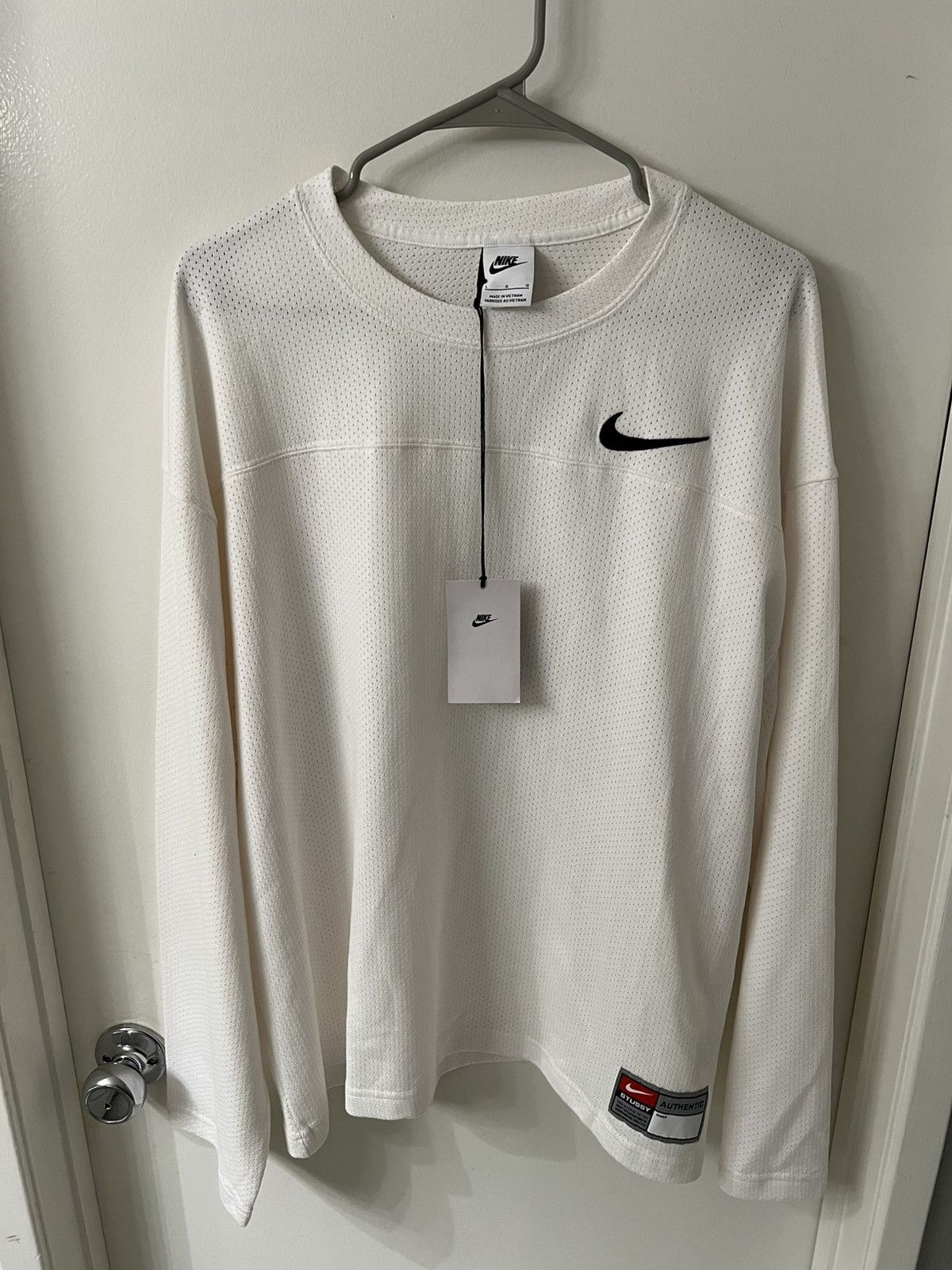 Stussy Stussy Cropped Mesh Logo Football Jersey SU24 | Grailed