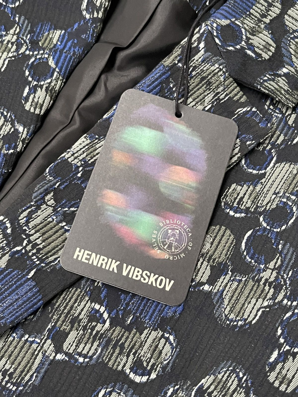 Henrik Vibskov !DS! AW22 Henrik Vibskov Blue Moon Sponge Blazer Size US M / EU 48-50 / 2 - 17 Thumbnail