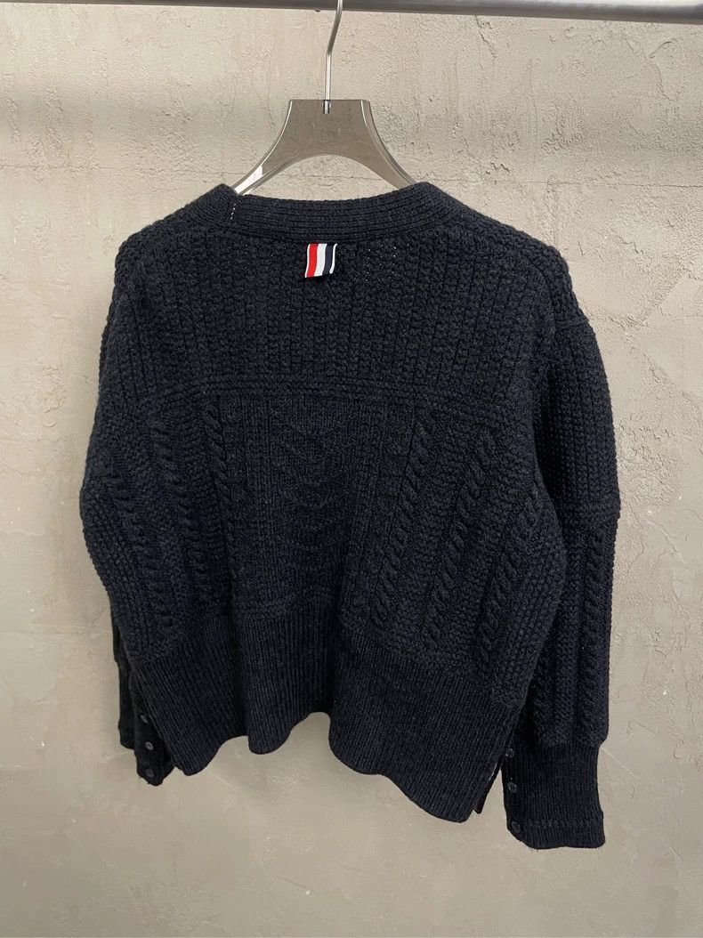 Thom Browne Thom Browne size2 Wool cardigan sweater Size US M / EU 48-50 / 2 - 4 Thumbnail