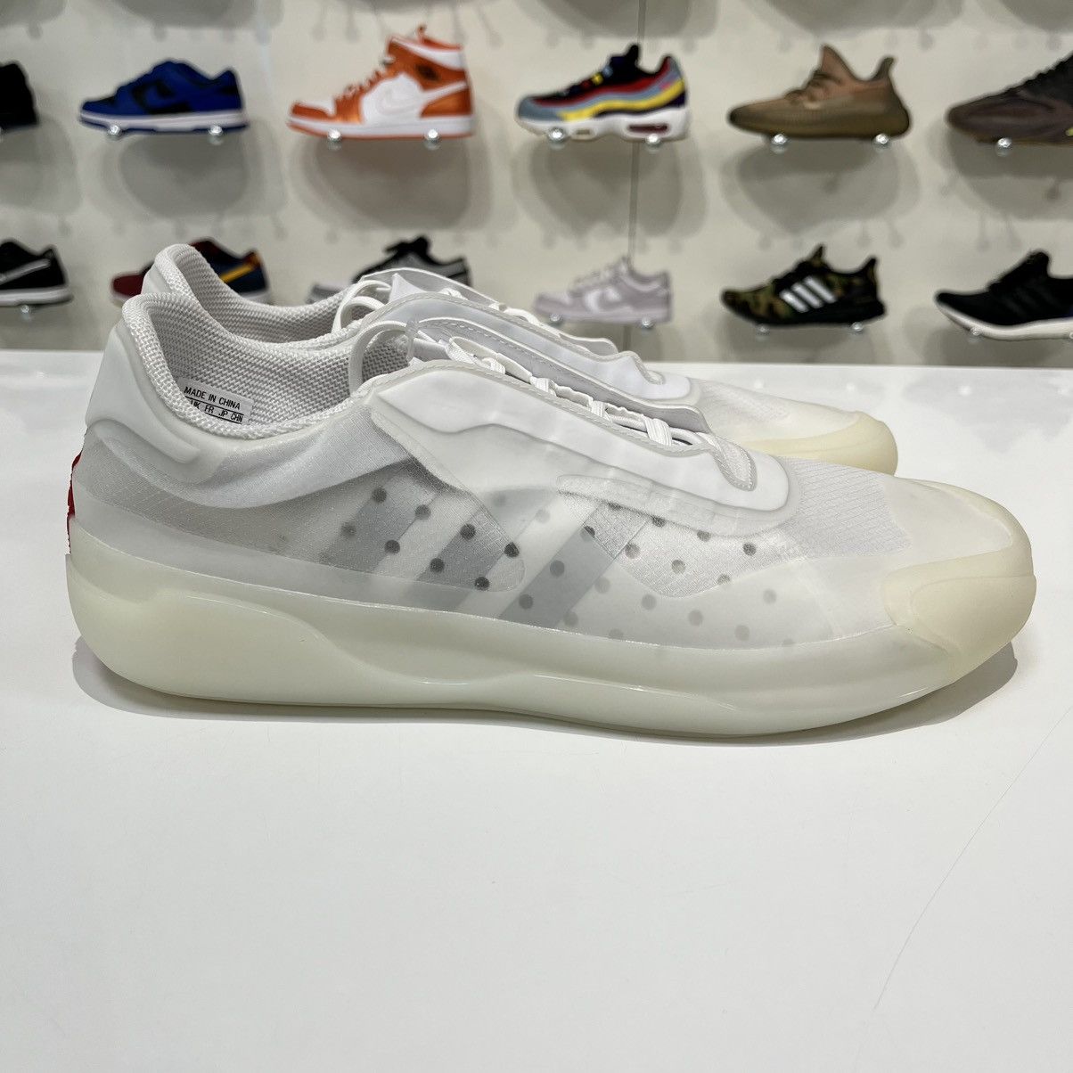 Adidas × Prada Adidas Luna Rossa 21 Prada White Size US 11.5 / EU 44-45 - 7 Thumbnail