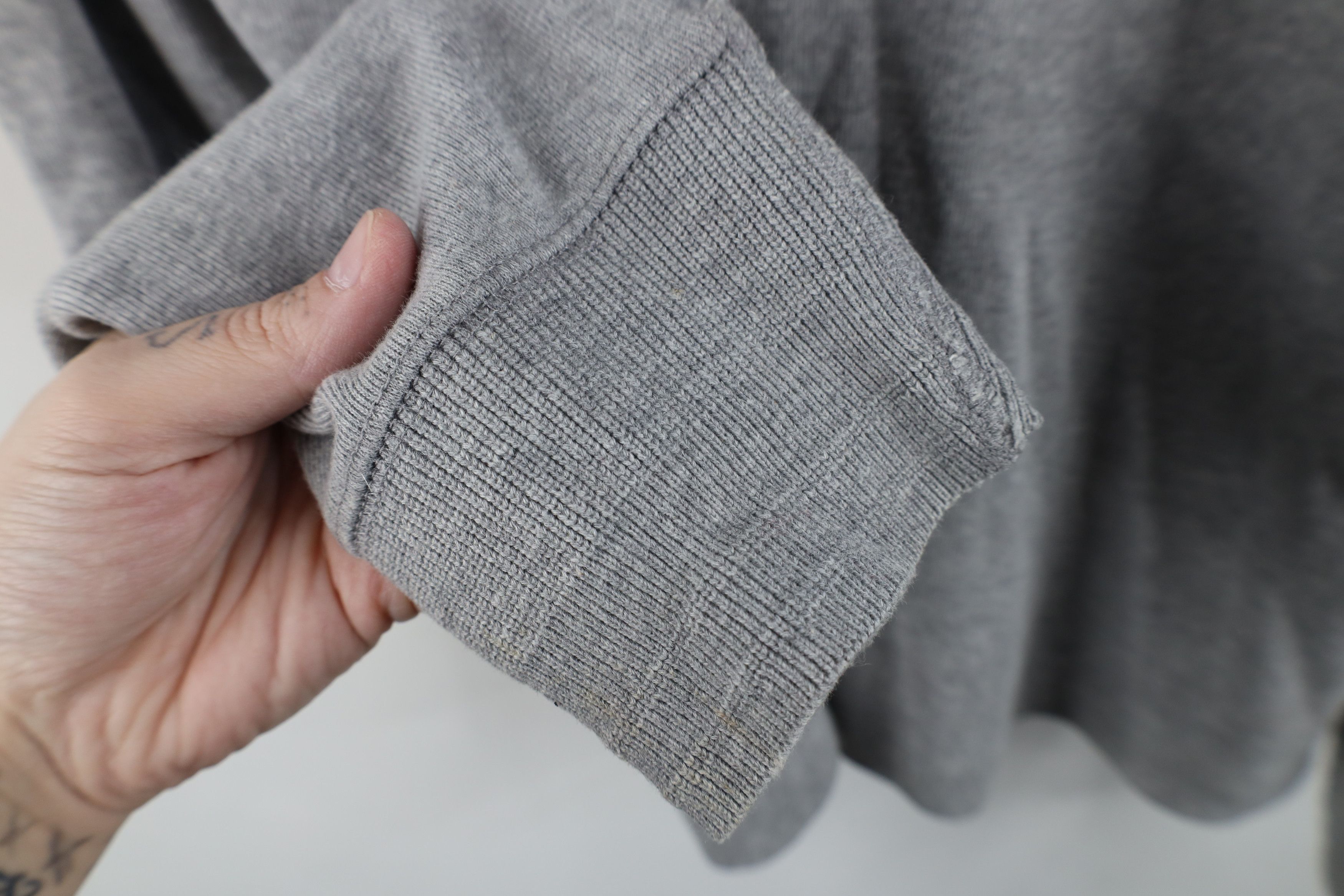 Abercrombie & Fitch Vintage 70s 80s Abercrombie & Fitch Knit Henley T-Shirt Size US XL / EU 56 / 4 - 6 Thumbnail