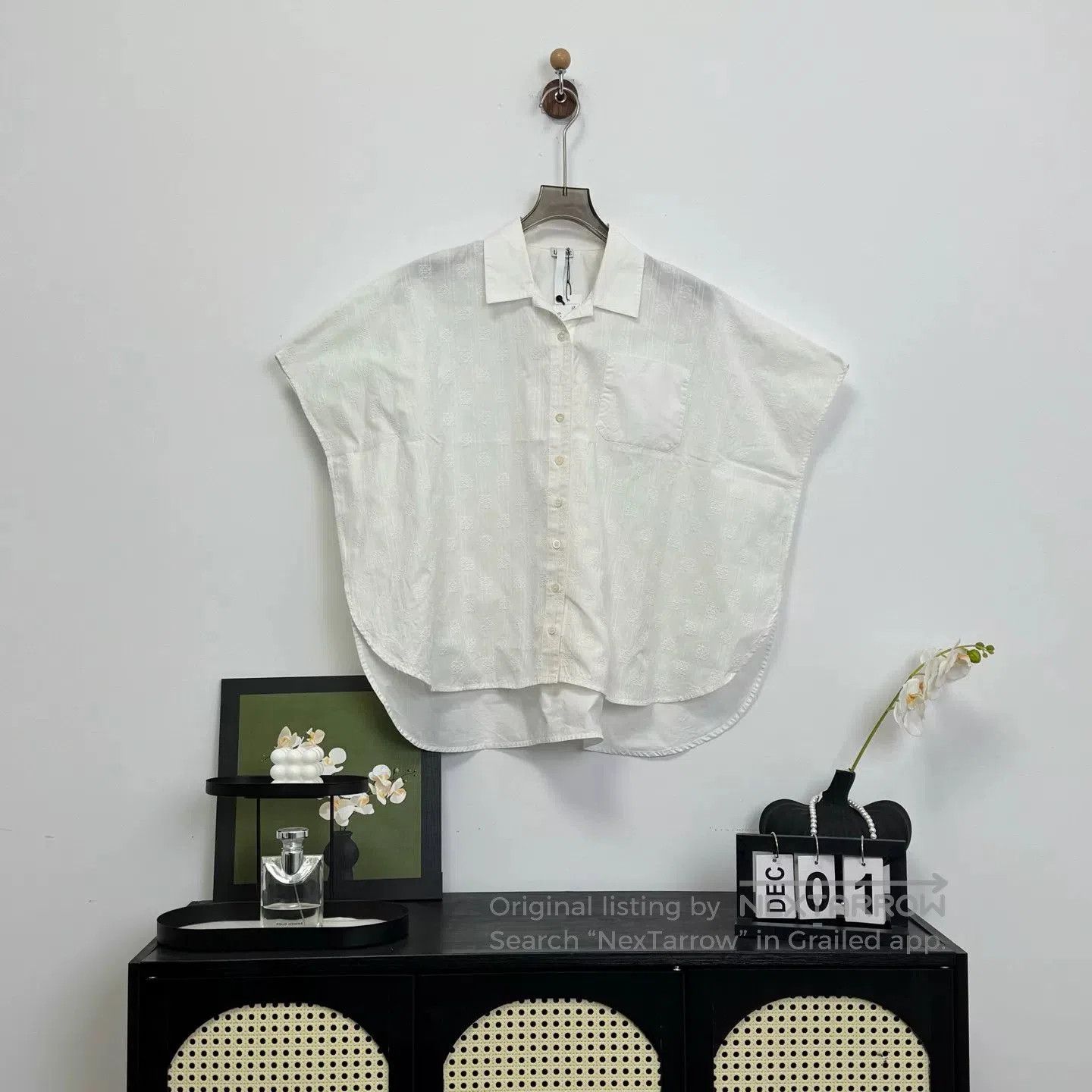 Loewe Loewe Embroidered Logo Shirt Size 38. Size S / US 4 / IT 40 - 1 Thumbnail
