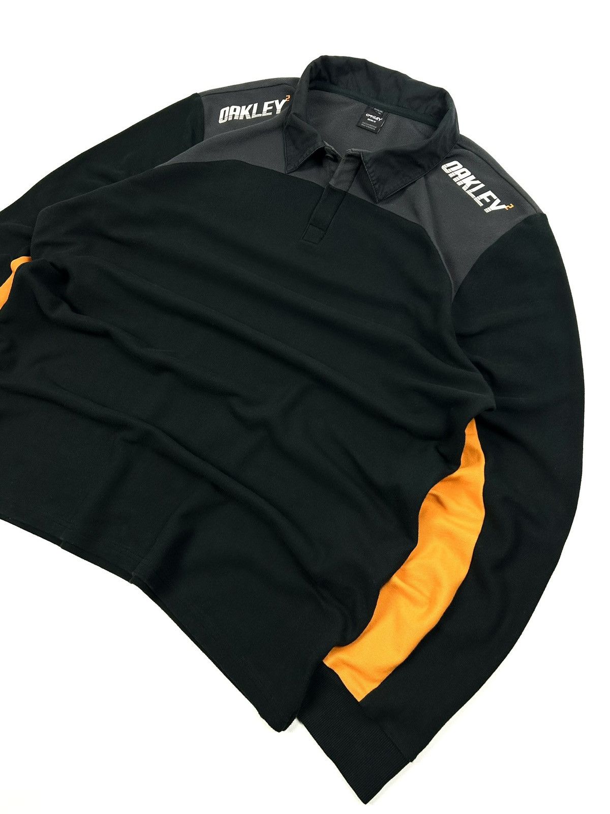 Oakley Vintage Oakley Thermonuclear Racing Team Rugby Shirt XXL Size US XXL / EU 58 / 5 - 5 Thumbnail
