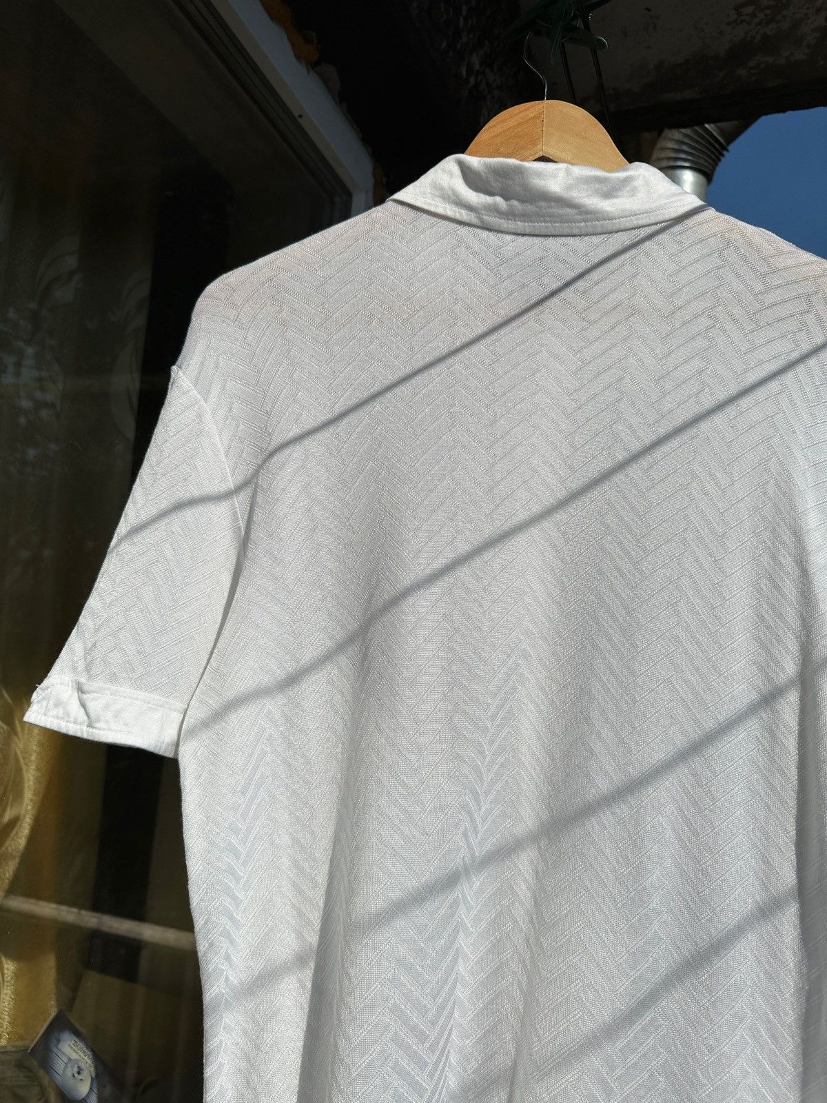 Versace Versace Collection Knit Button Up Short Sleeve Shirt Size US XL / EU 56 / 4 - 10 Thumbnail