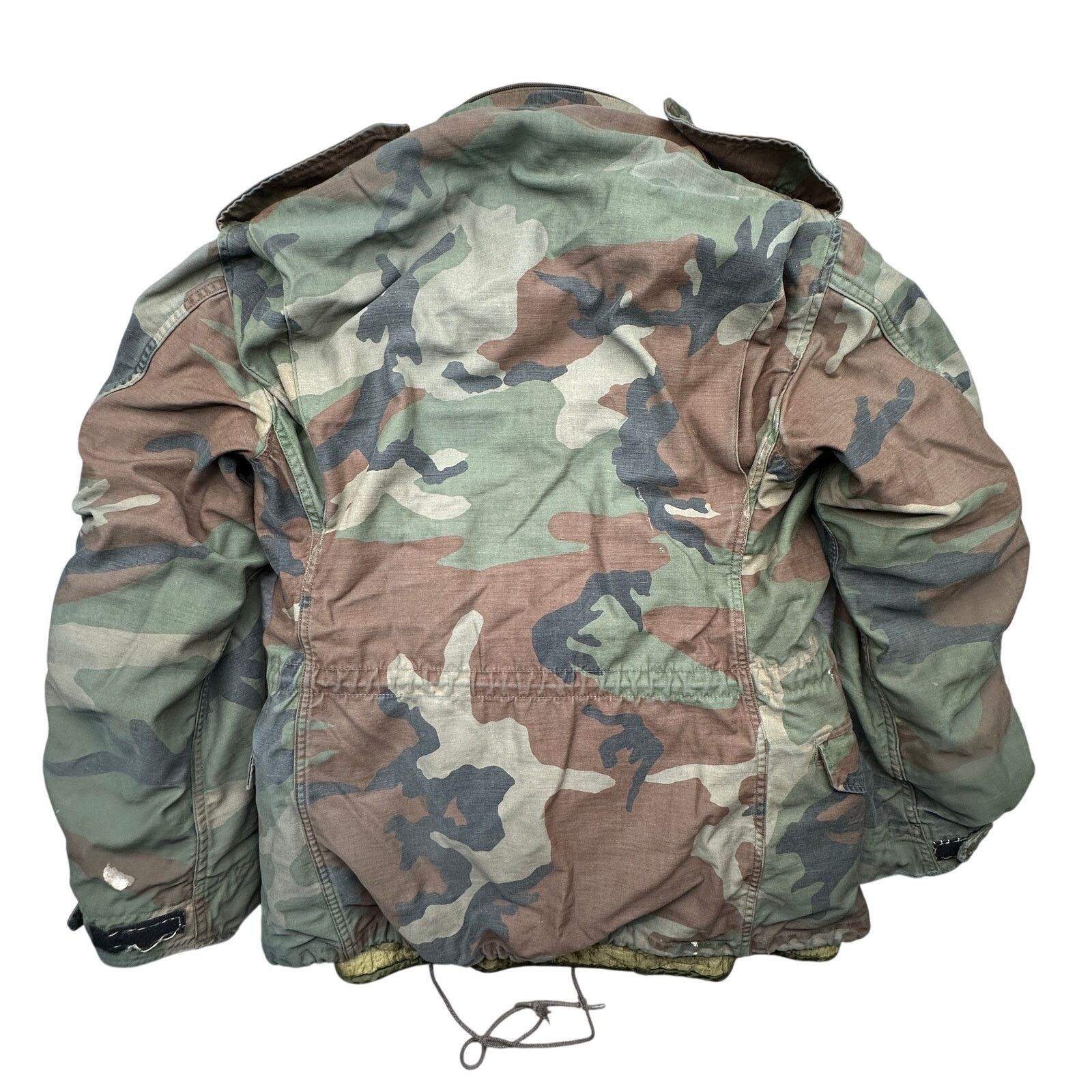 Other VTG 80s US Army M-65 Field Woodland Jacket Small W/ Liner Size US S / EU 44-46 / 1 - 2 Thumbnail