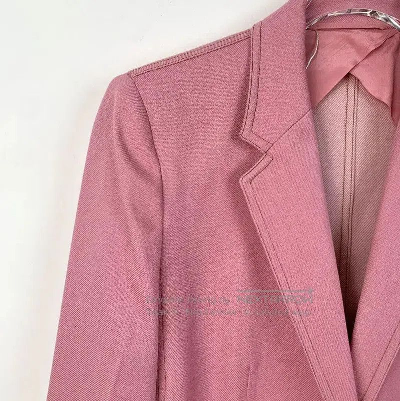 Max Mara MaxMara Pink Wool Women's Jacket . Size L / US 10 / IT 46 - 3 Thumbnail