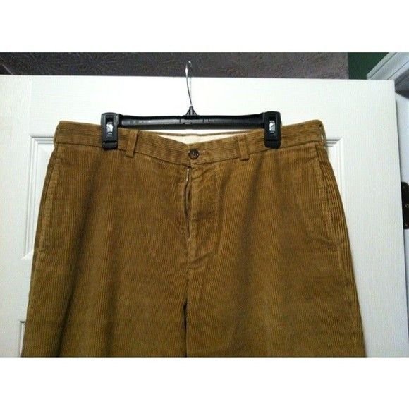 Brooks Brothers BROOKS BROTHERS MEN'S COTTON BLEND CORDUROY PANTS SIZE:36/30 Size US 36 / EU 52 - 3 Thumbnail