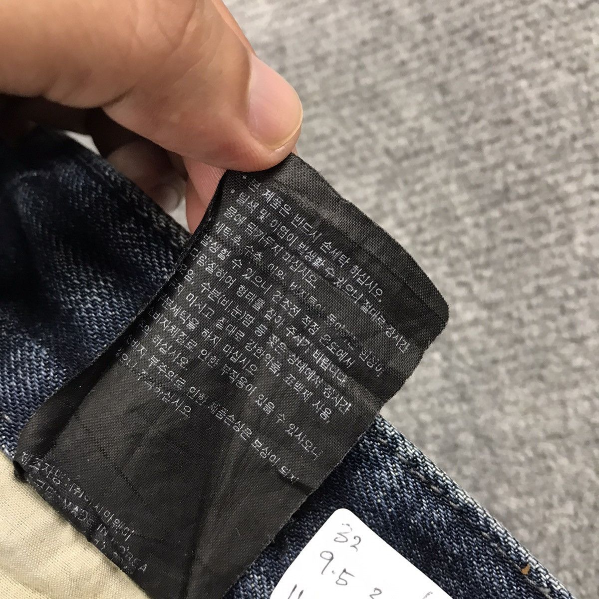 If Six Was Nine × Japanese Brand JAPAN STYLE IMPROVES BLUE DENIM PANTS Size US 32 / EU 48 - 19 Thumbnail