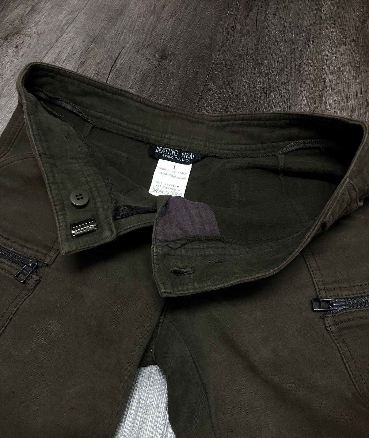 Designer × Japanese Brand Beating Heart Swing Co Ltd Multipocket Bush Pants Size 29" - 9 Thumbnail