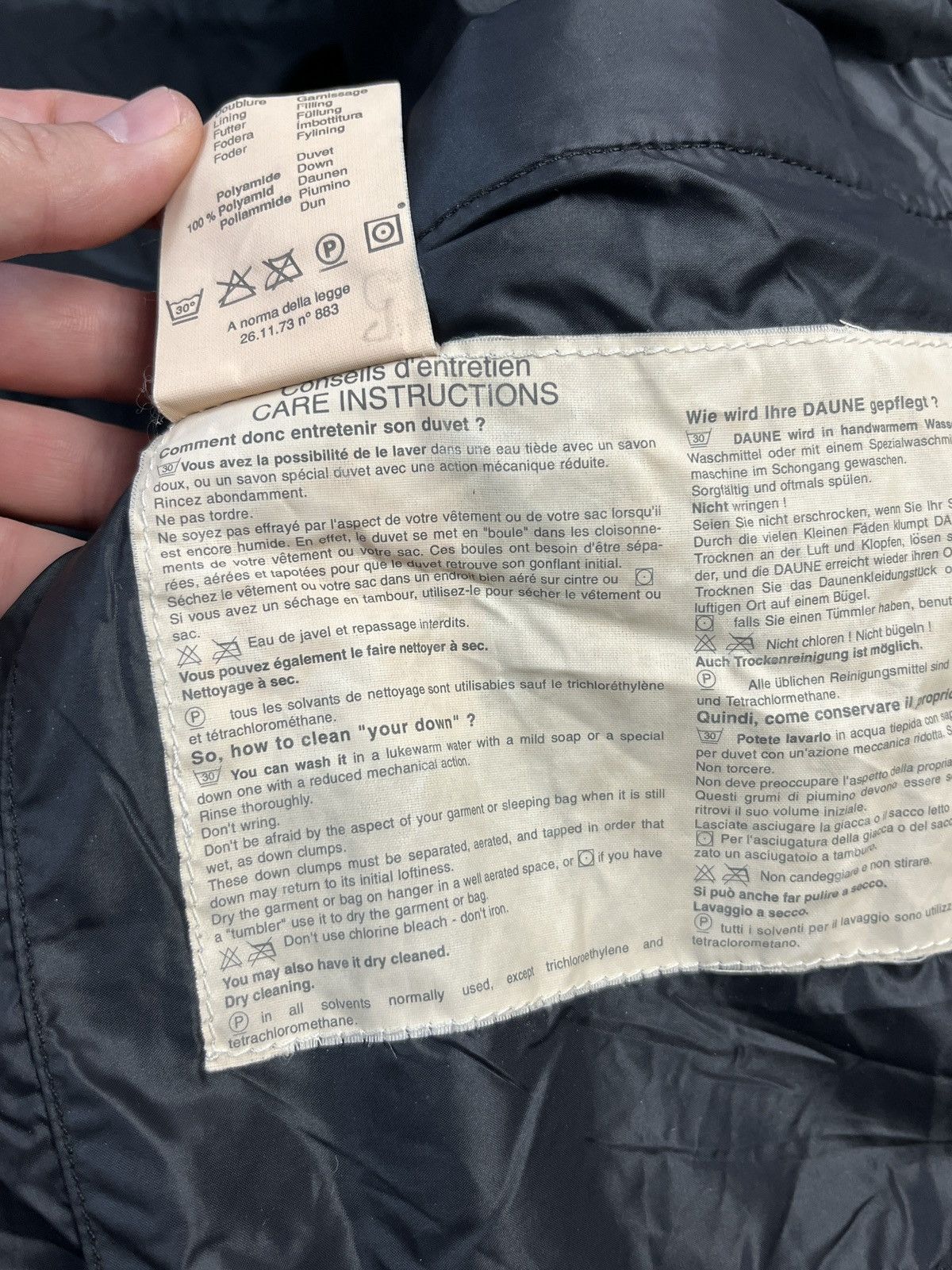 Moncler Grenoble 80’s Down Puffer Jacket Size L / US 10 / IT 46 - 13 Thumbnail