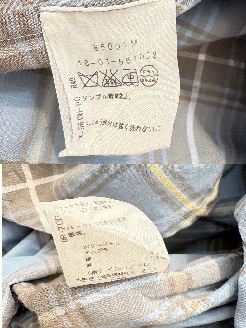 Vivienne Westwood Vivienne Westwood Light blue and brown checkered tie dress Size M / US 6-8 / IT 42-44 - 7 Thumbnail
