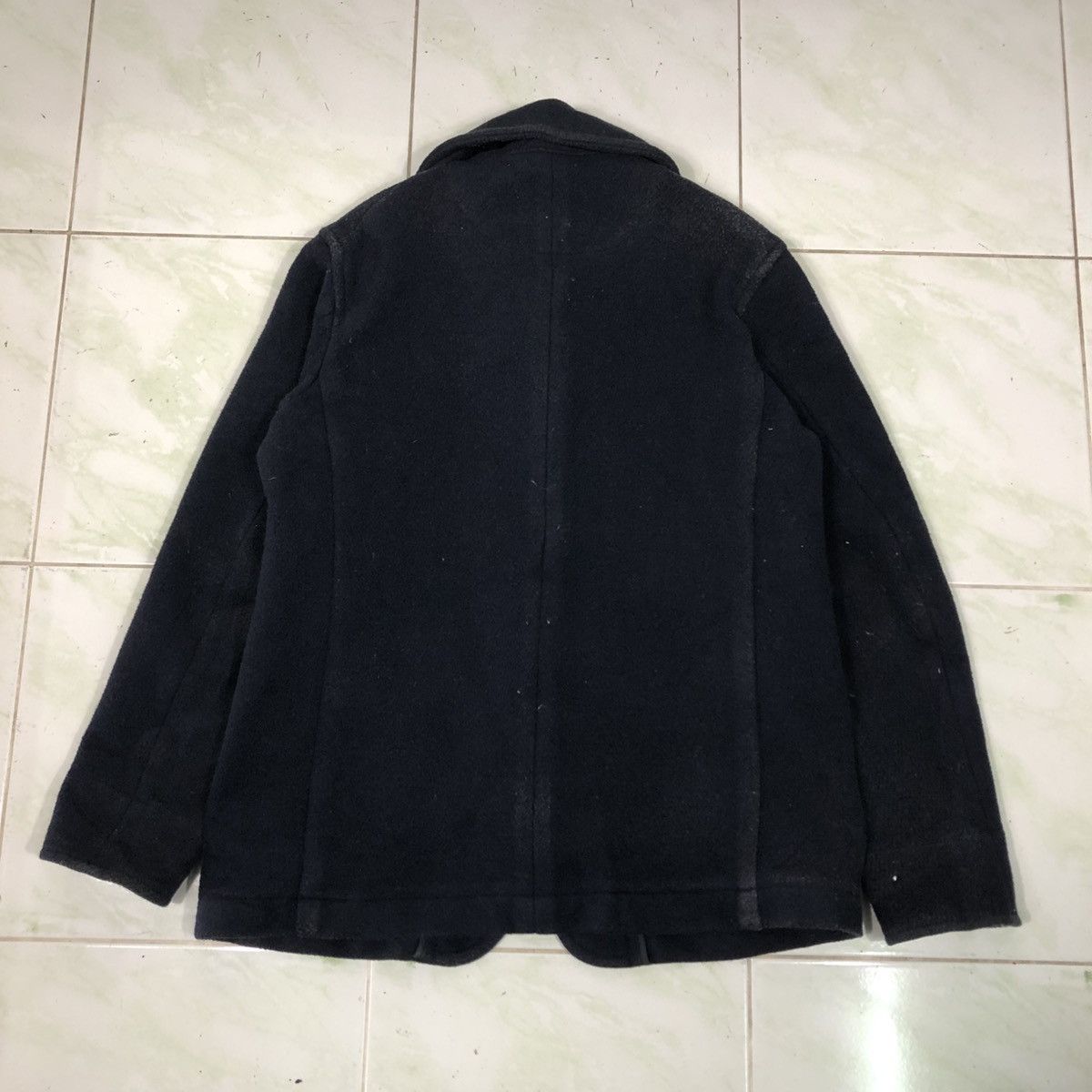 Japanese Brand Vintage Wool Button Jacket Danton Shawl Collar Size US M / EU 48-50 / 2 - 2 Thumbnail