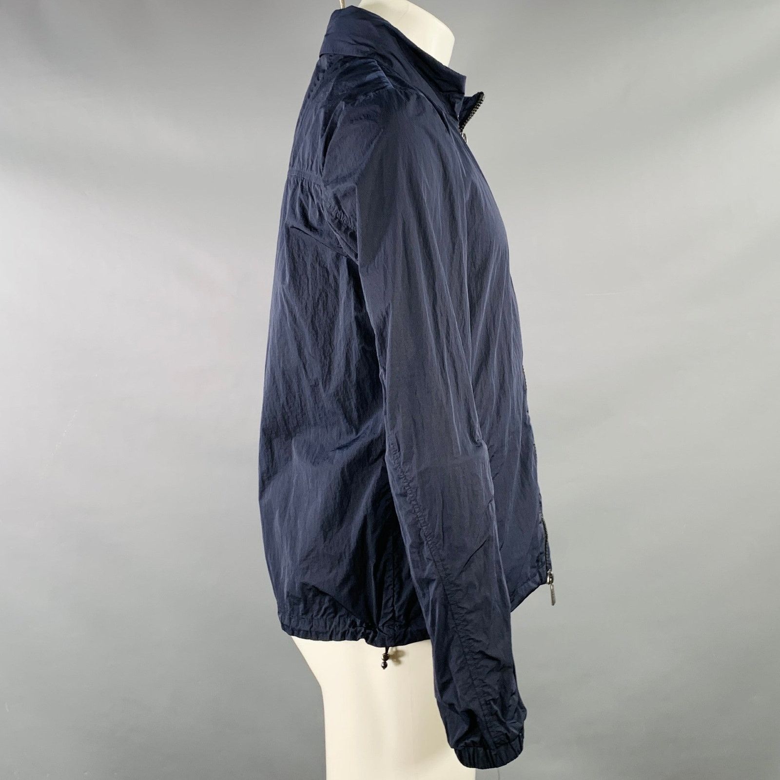 Other CLESSE PIUMINI Size S Navy Polyamide Windbreaker Jacket Size US S / EU 44-46 / 1 - 2 Thumbnail