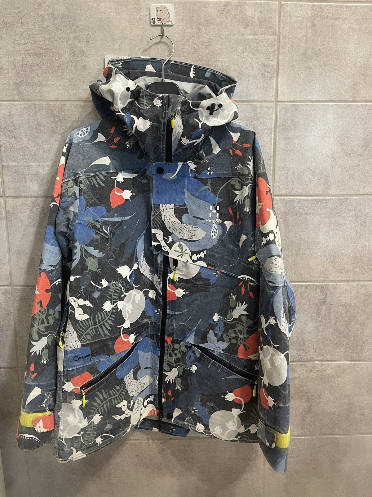Haglöfs VINTAGE KHIONE 3L PROOF KURBITS SKY JACKET SIZE M