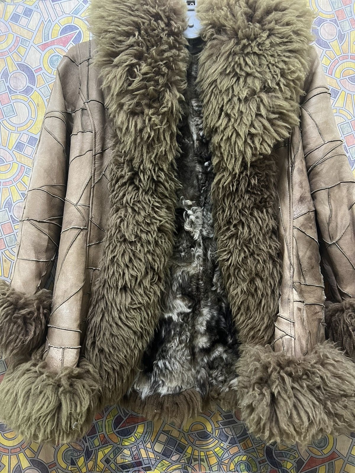 Japanese Brand × Leather RARE SHEEPSKIN COAT FUR LEATHER JACKET UNISEX Size S / US 4 / IT 40 - 20 Thumbnail