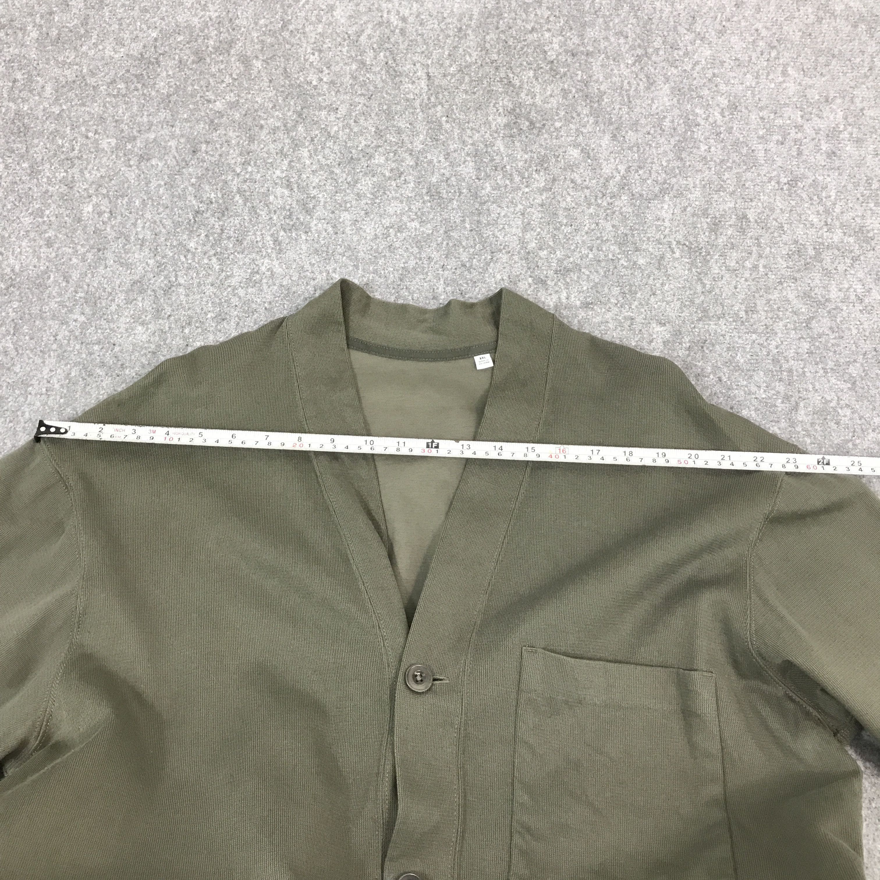 Christophe Lemaire × Japanese Brand × Uniqlo Lemaire x uniqlo button Cardigan jacket Size US XXL / EU 58 / 5 - 9 Thumbnail